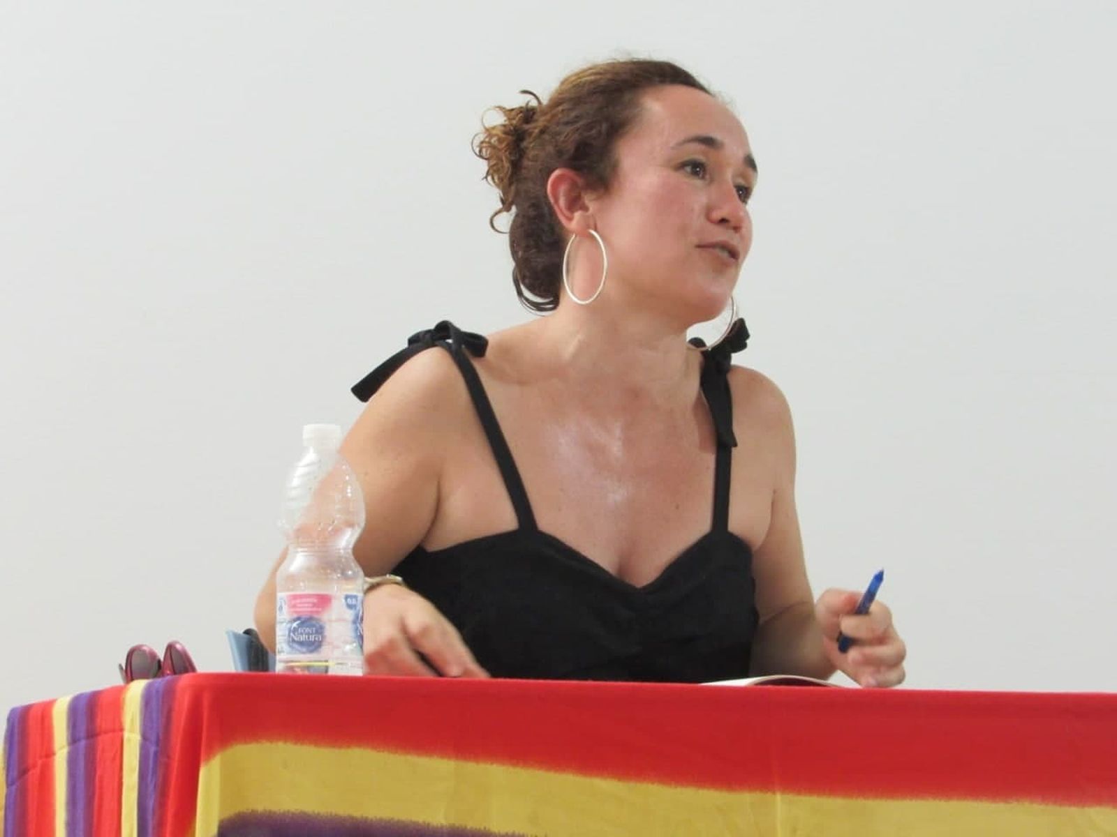 La parlamentaria Ana Naranjo (IU).