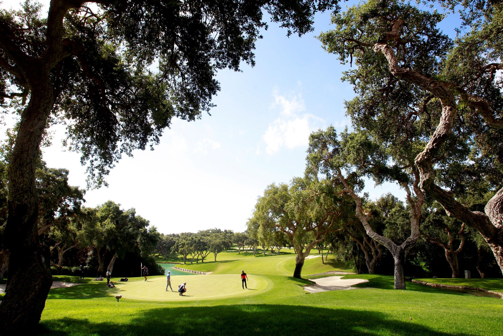 Las fotos de la primera jornada del Andalucía Valderrama Masters 2020