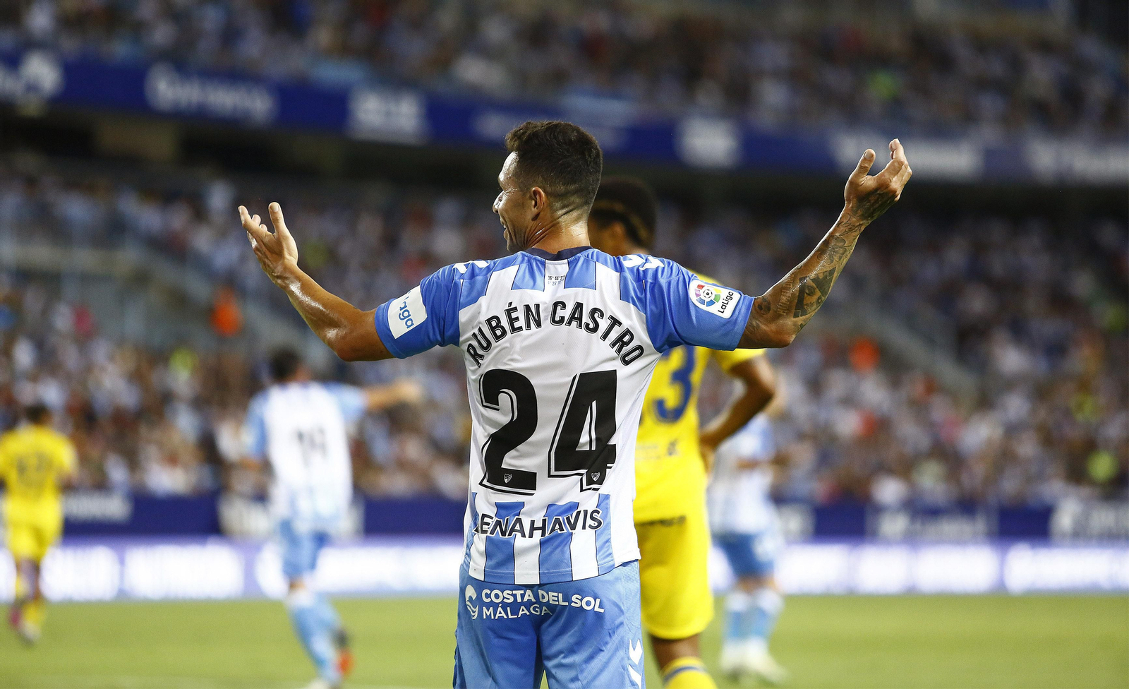 El Málaga-UD Las Palmas, en fotos