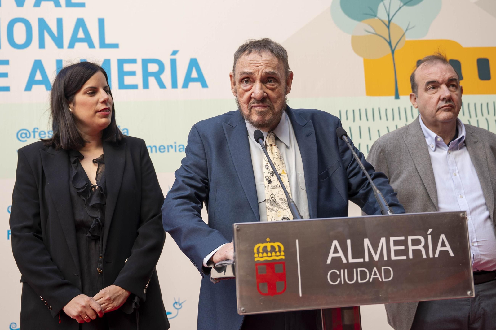 La estrella a JOHN RHYS-DAVIES luce en el paseo de la fama de Almería