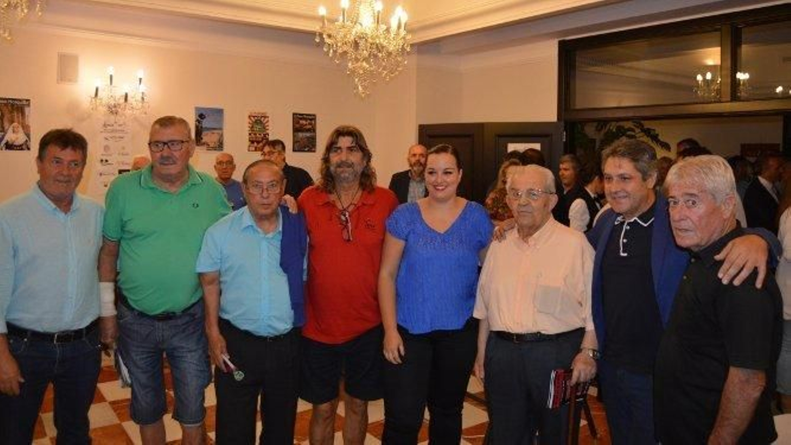 Juan Macías, Pedro González, Juan Mariana, Juan José Jiménez, Elena Medina, Francisco Márques, José Mata y Manolín Bueno.