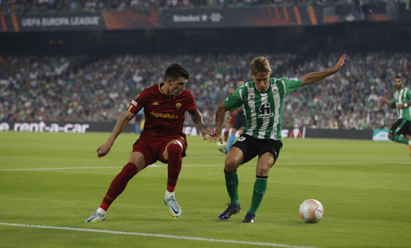 Las imágenes del Betis-Roma