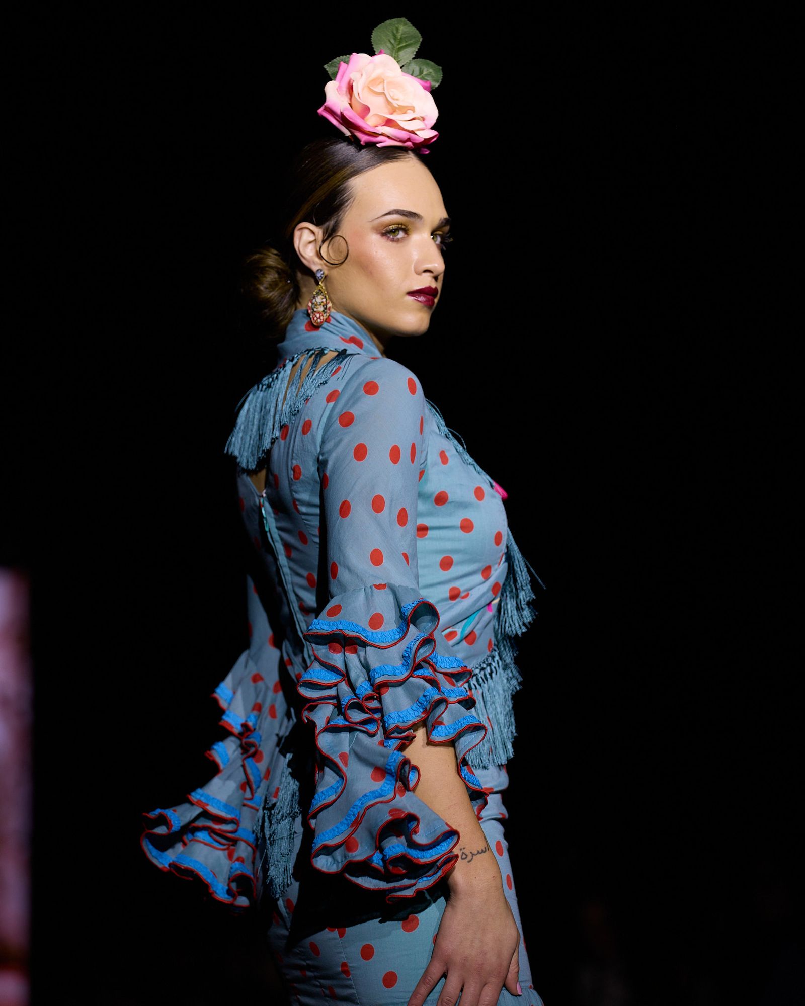 El desfile de flamenca Pol Núñez en We Love Flamenco 2026, todas las fotos