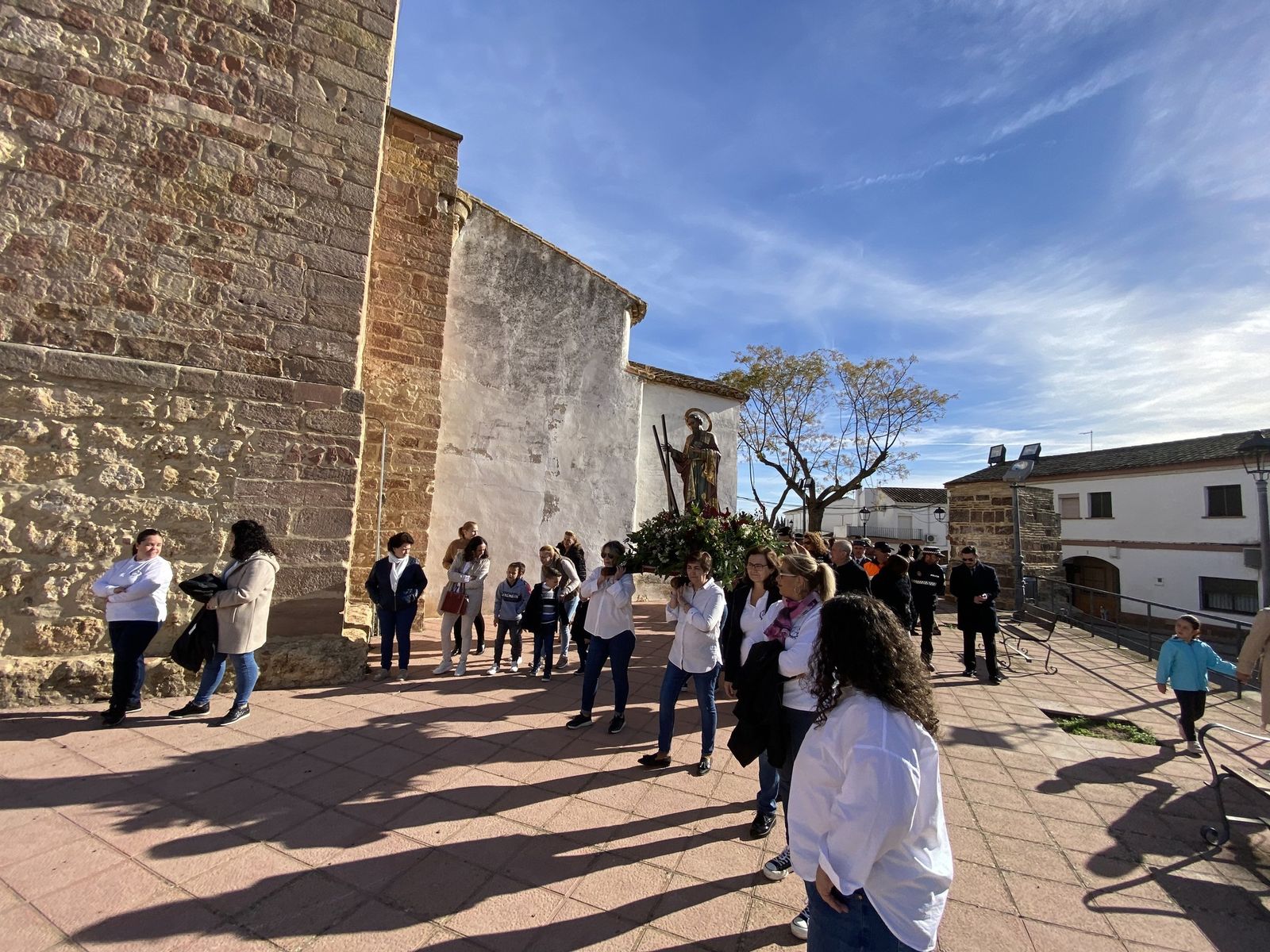 La procesión de San Andrés en Adamuz, en fotografías