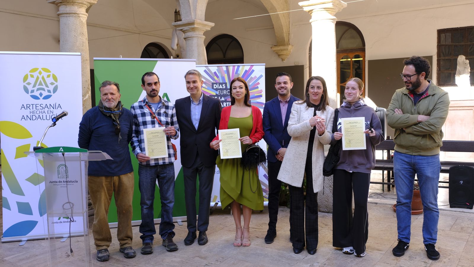Imágenes de la inauguración de los 'Días Europeos de la Artesanía 2024'