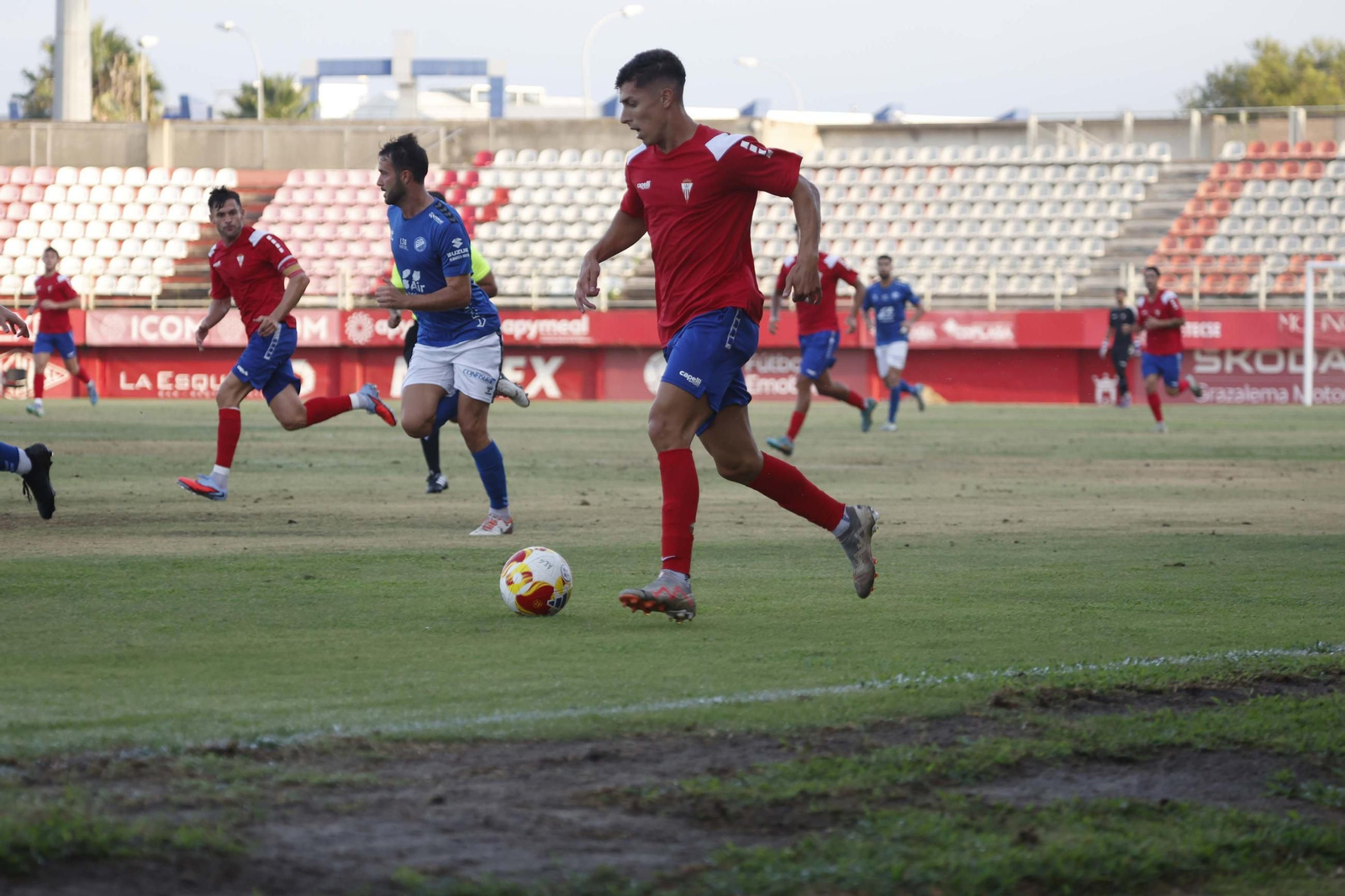 Las fotos del amistoso entre el Algeciras CF y el Xerez DFC en el Nuevo Mirador