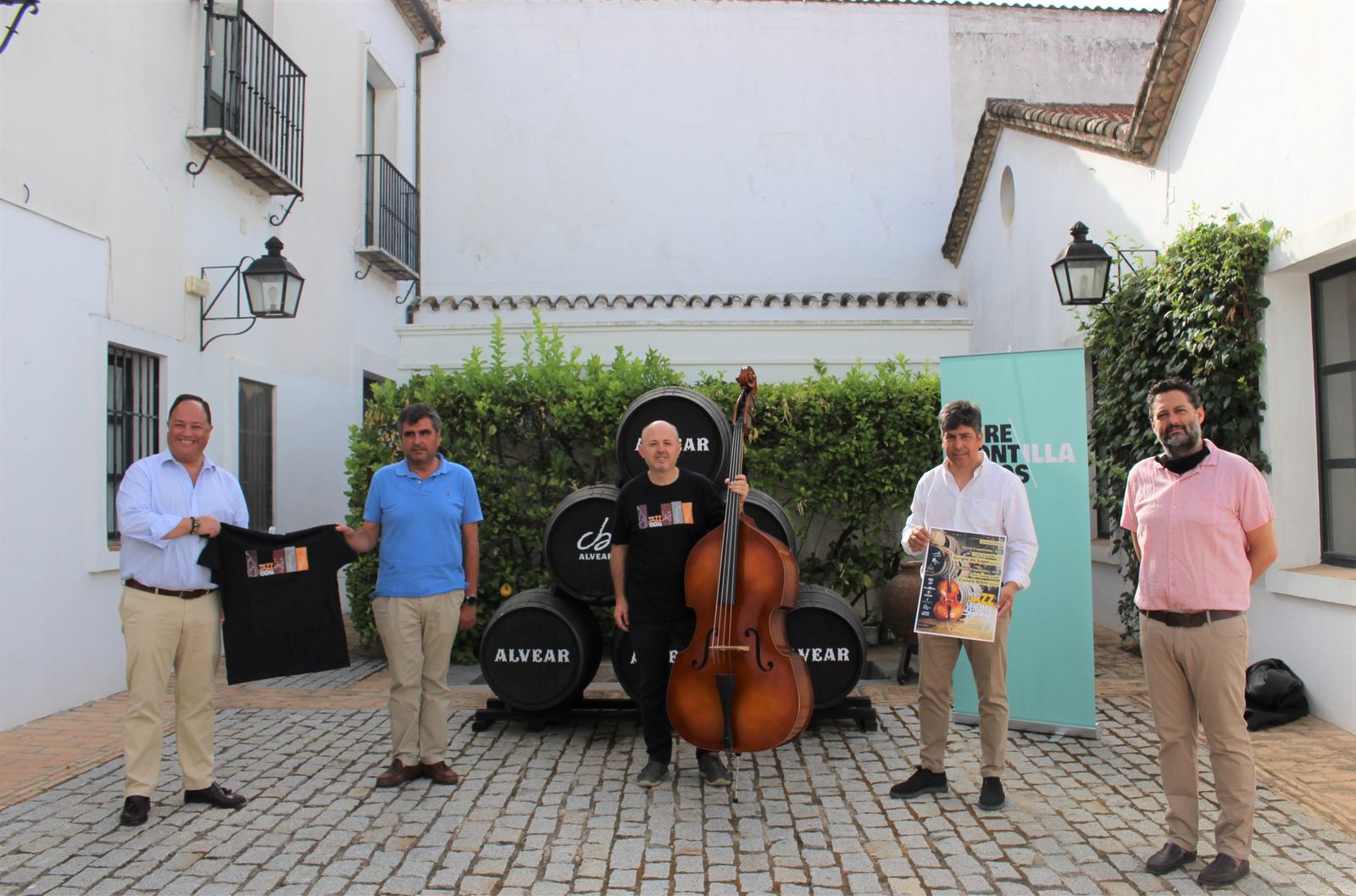 Presentación de Montijazz Vendimia, en Bodegas Alvear.