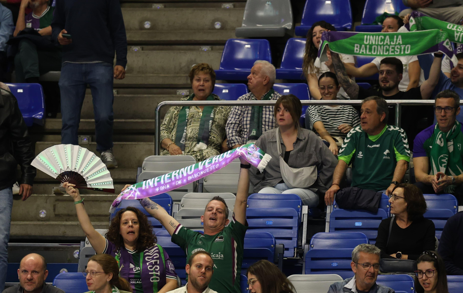 El Unicaja-Cholet Basket, en imágenes