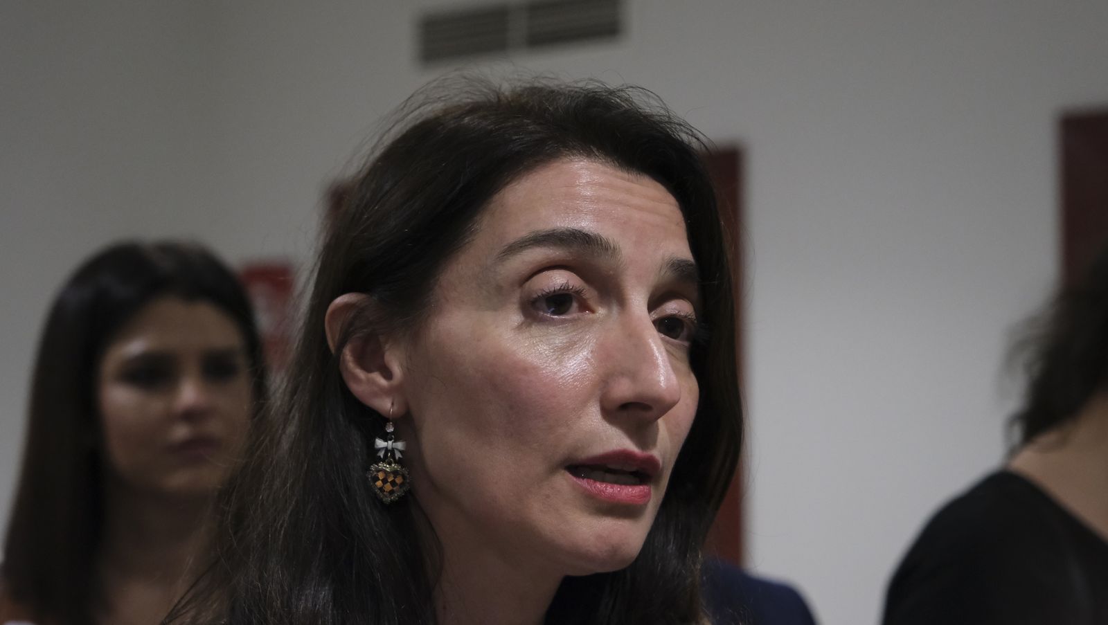 Imágenes de la conferencia de la Ministra de Justicia, Pilar Llop, en el Aula de Cultura Socialista.