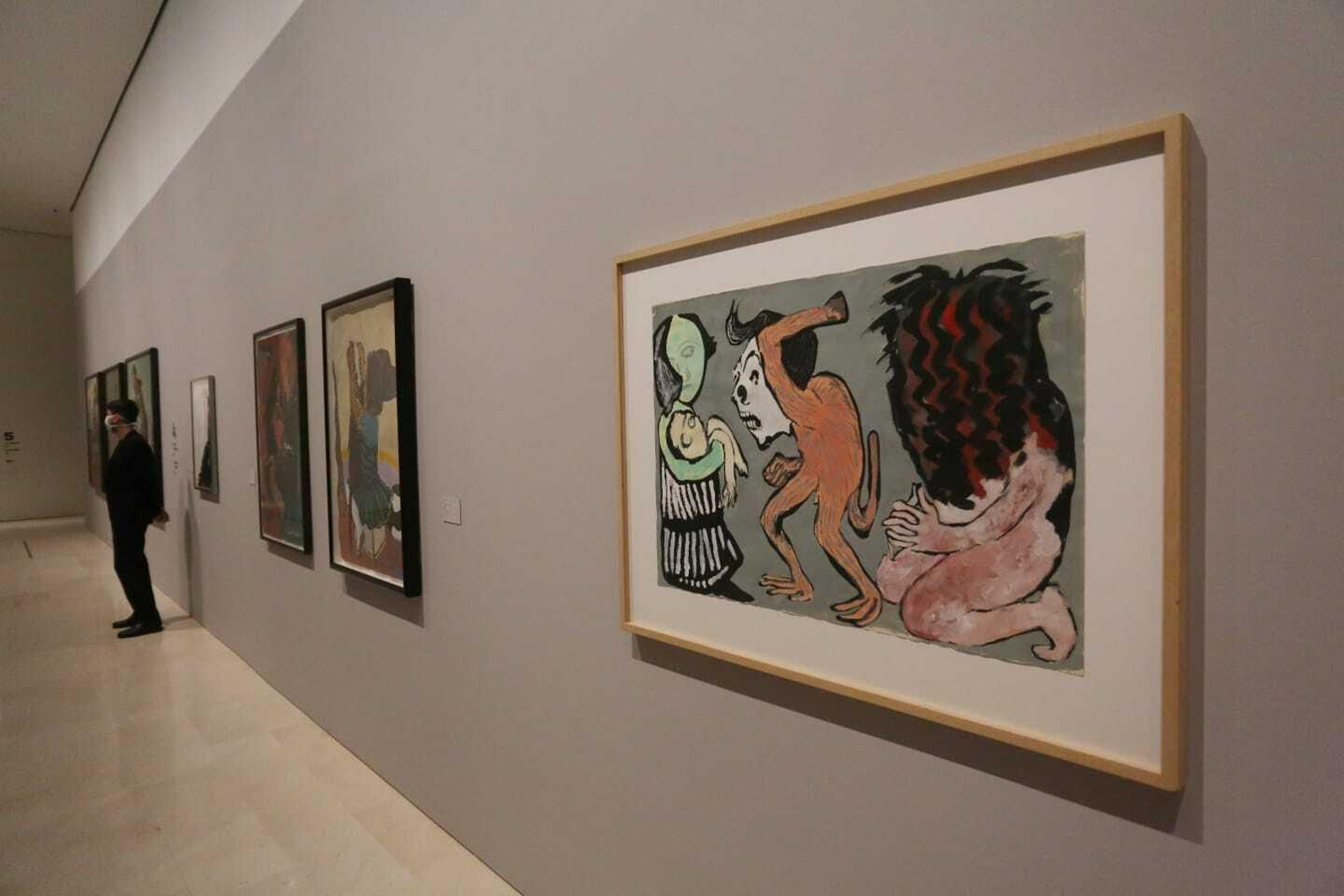 La exposición de la artista portuguesa Paula Rego en el Museo Picasso Málaga, en fotos