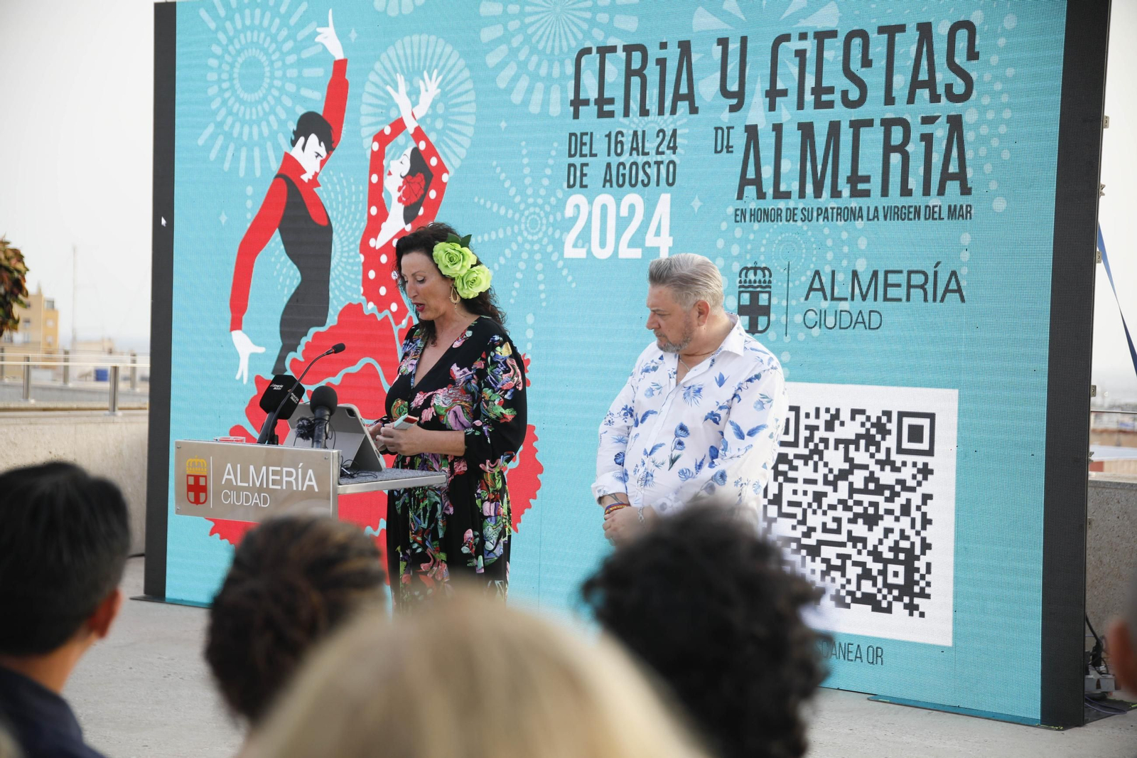 Presentación de la Feria de Almería 2024 en honor de la Virgen del Mar, en imágenes