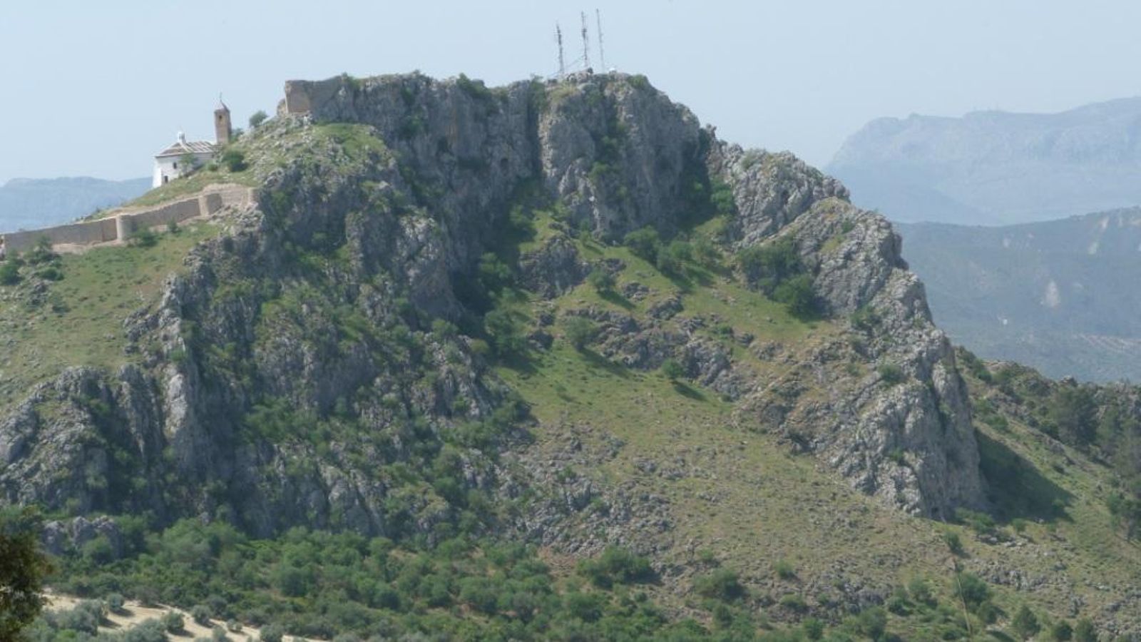En el recorrido seremos testigos de la visión del pico de la Sierra de Gracia.