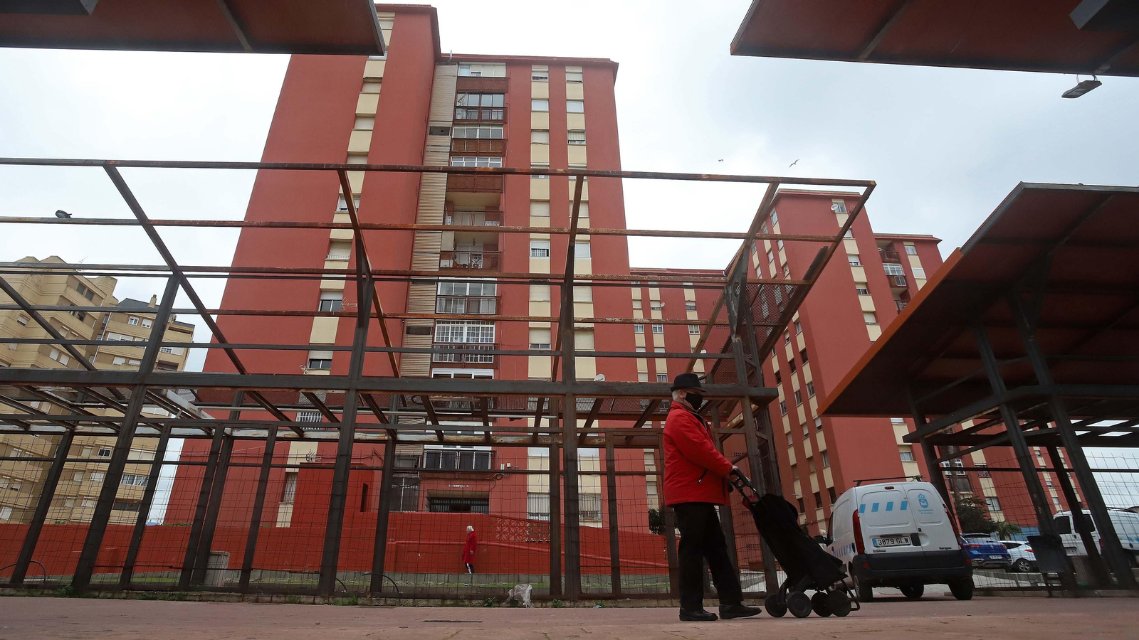 Segunda base del Bulevar 20 de abril en La Línea