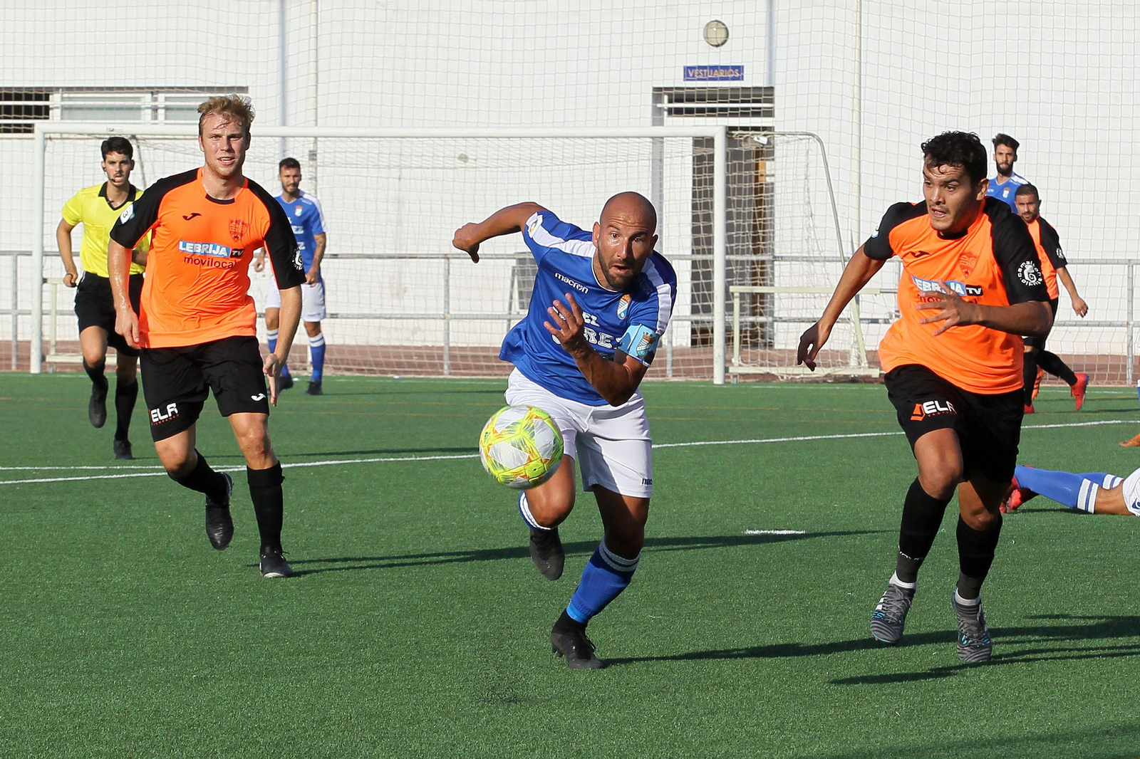 Imágenes del Xerez CD y UB Lebrijana en La Granja