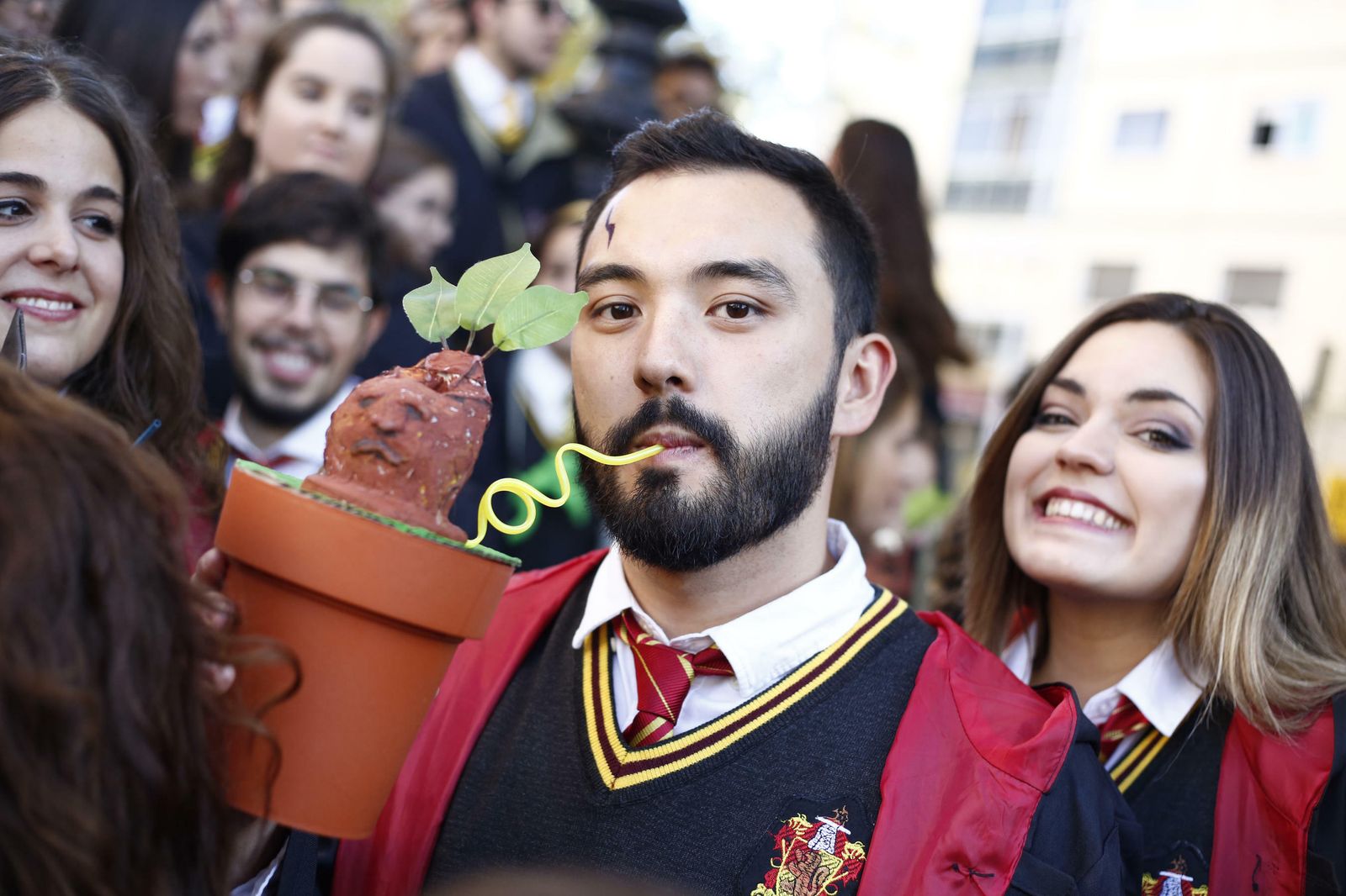 La imágenes del Lucas en el 'año Harry Potter'