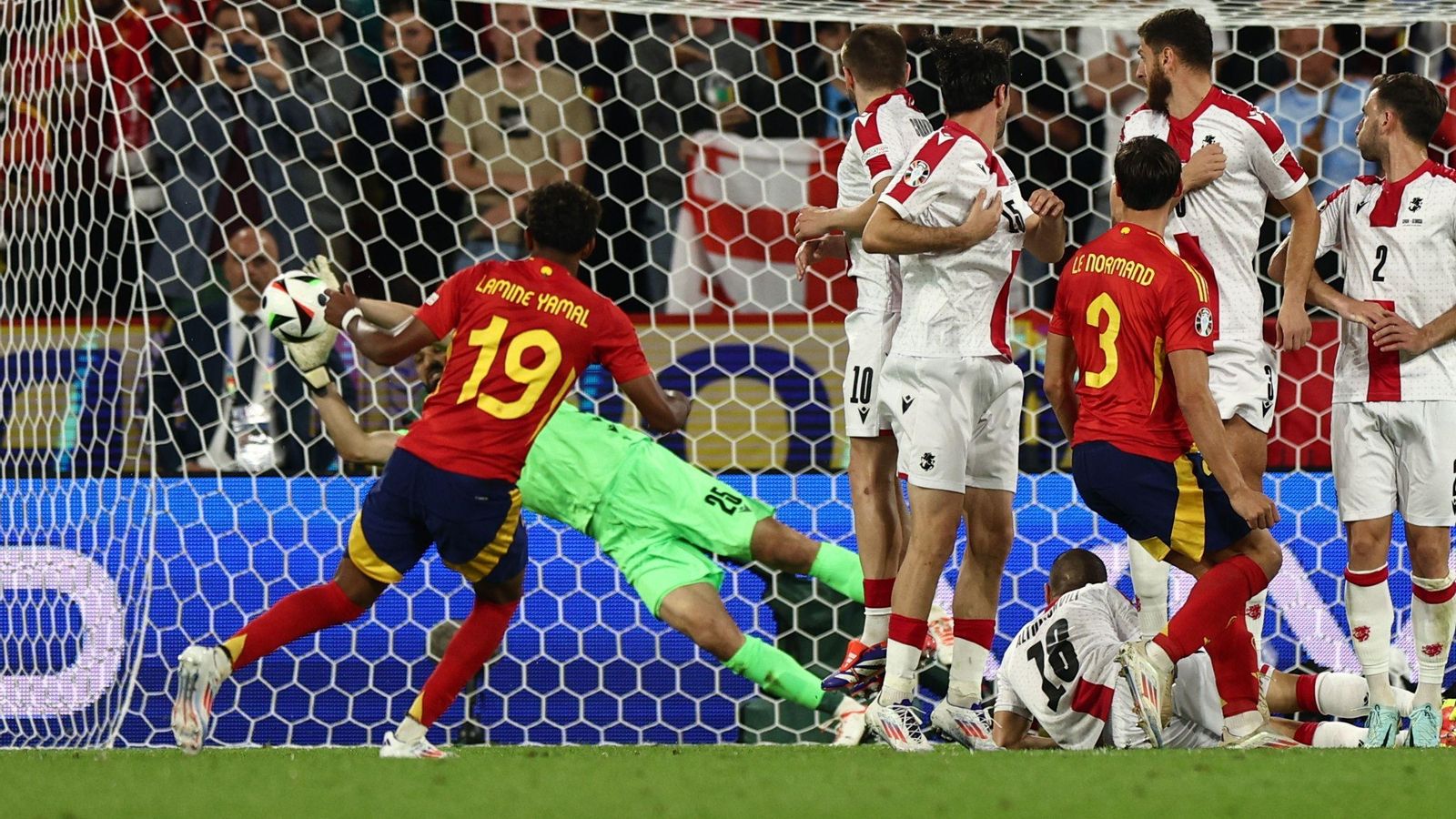 Las mejores fotos de la goleada de España a Georgia