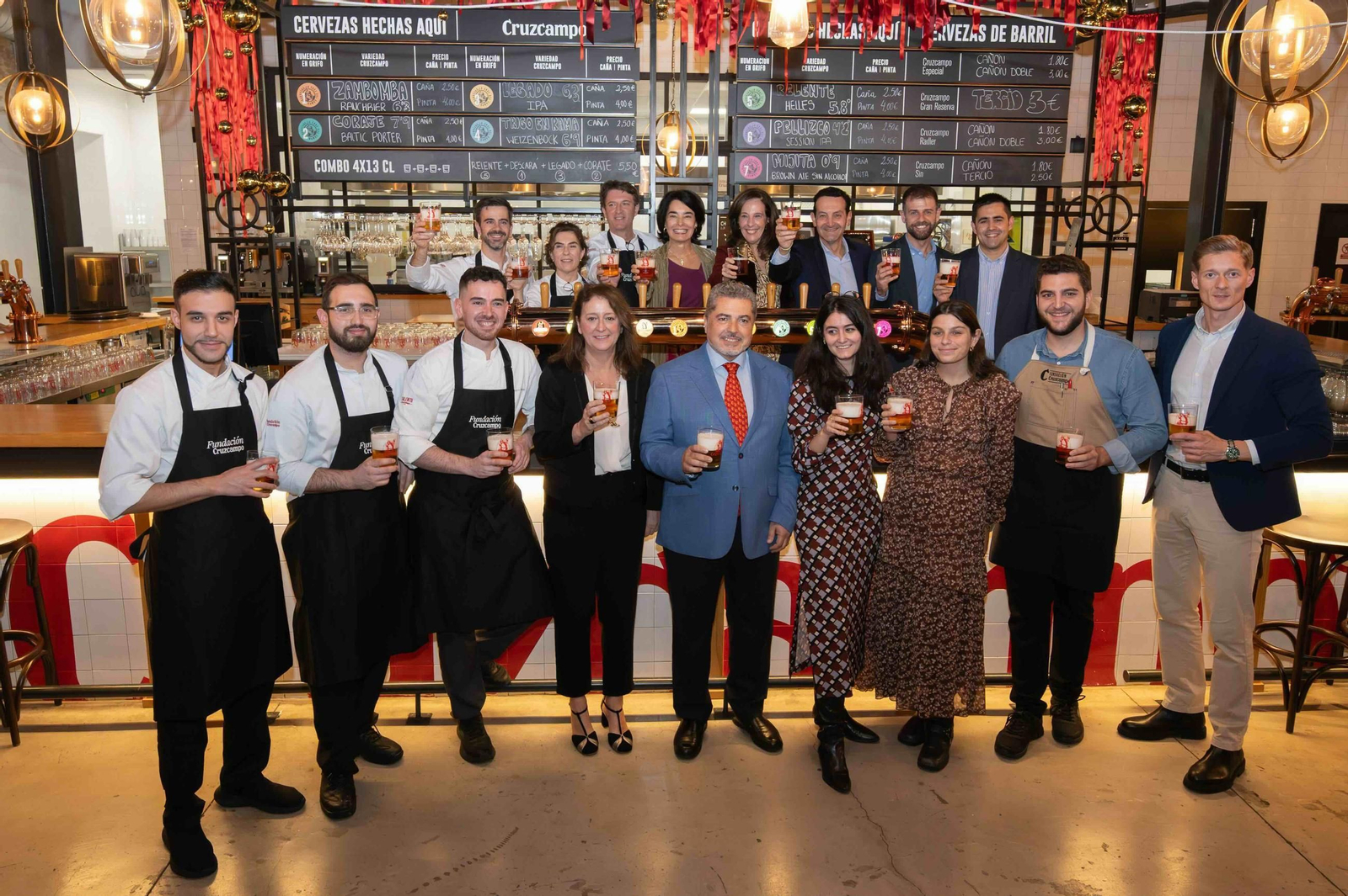 Celebración de la culminación del 30 aniversario de la Fundación Cruzcampo