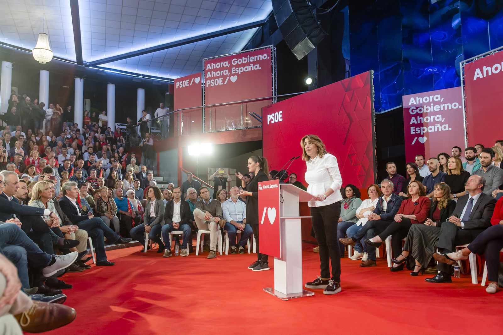Imágenes del mitin del PSOE en Cádiz