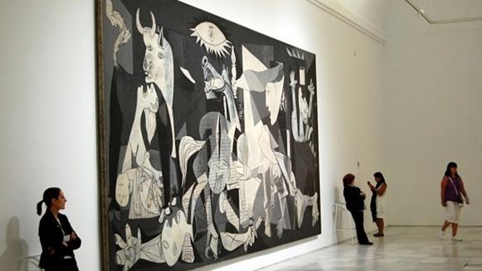 El Guernica, en el Reina Sofía.