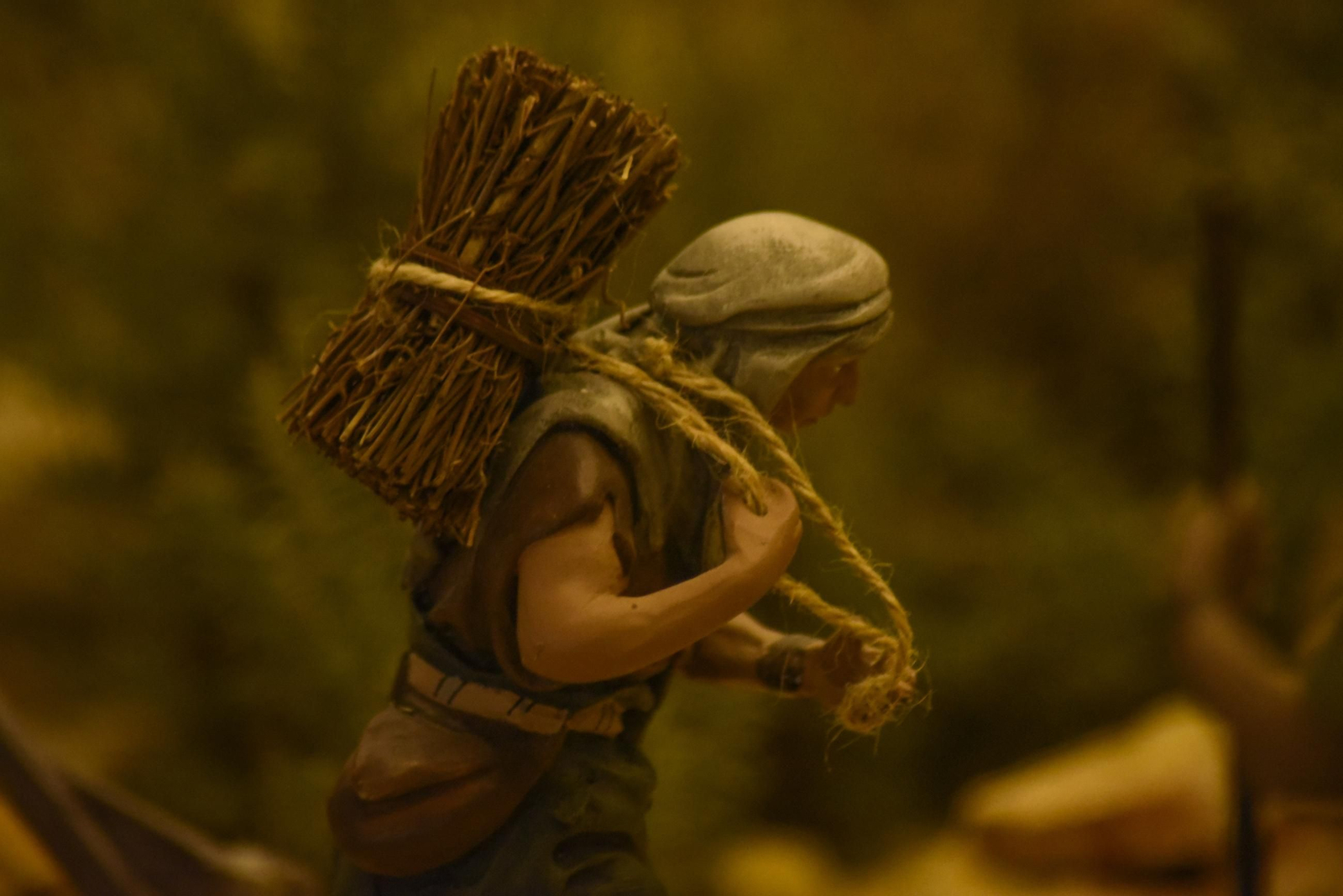 Fotos del belén del Museo Cruz Herrera en La Línea