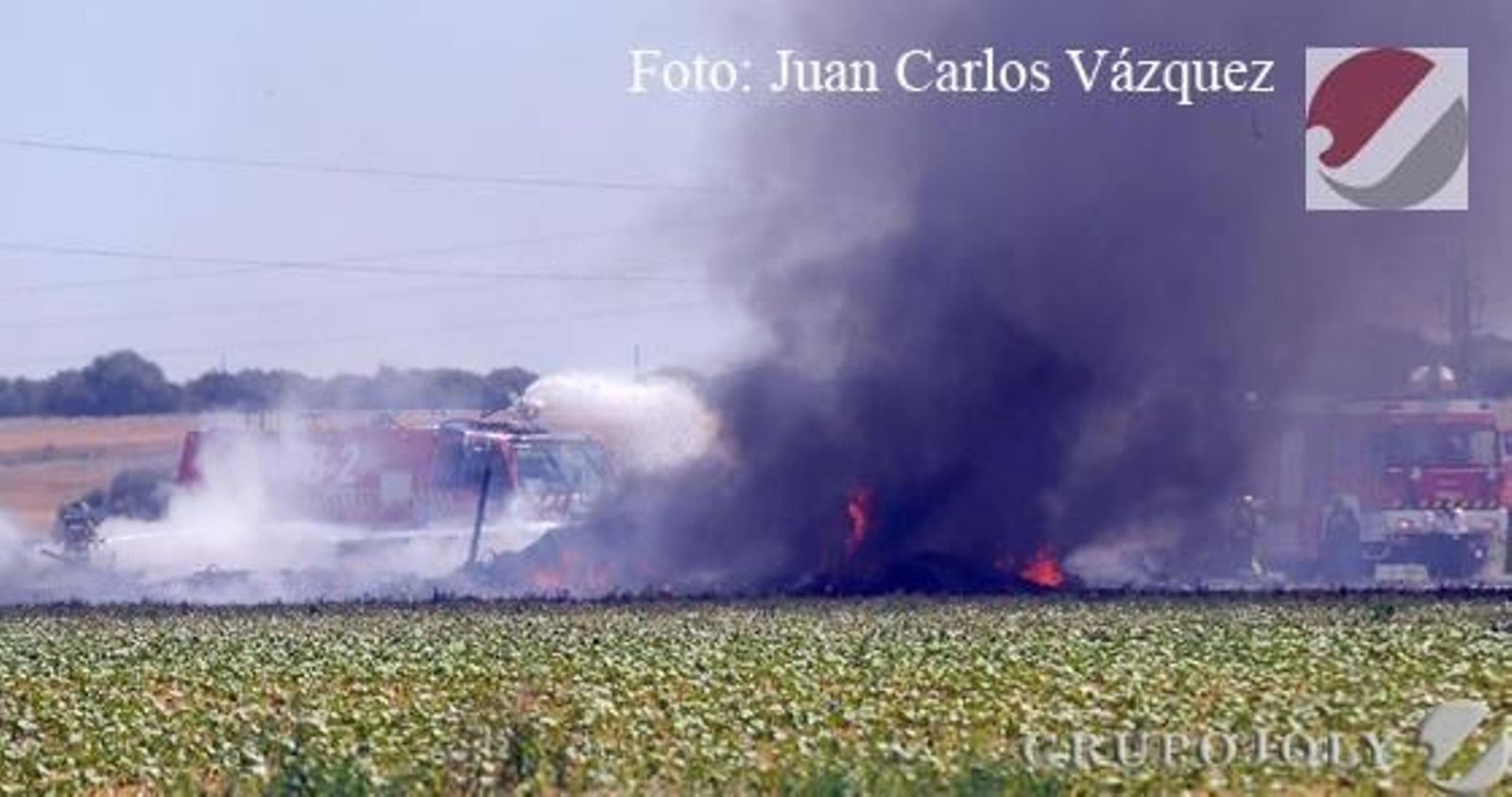 Las imágenes del accidente del A400M
