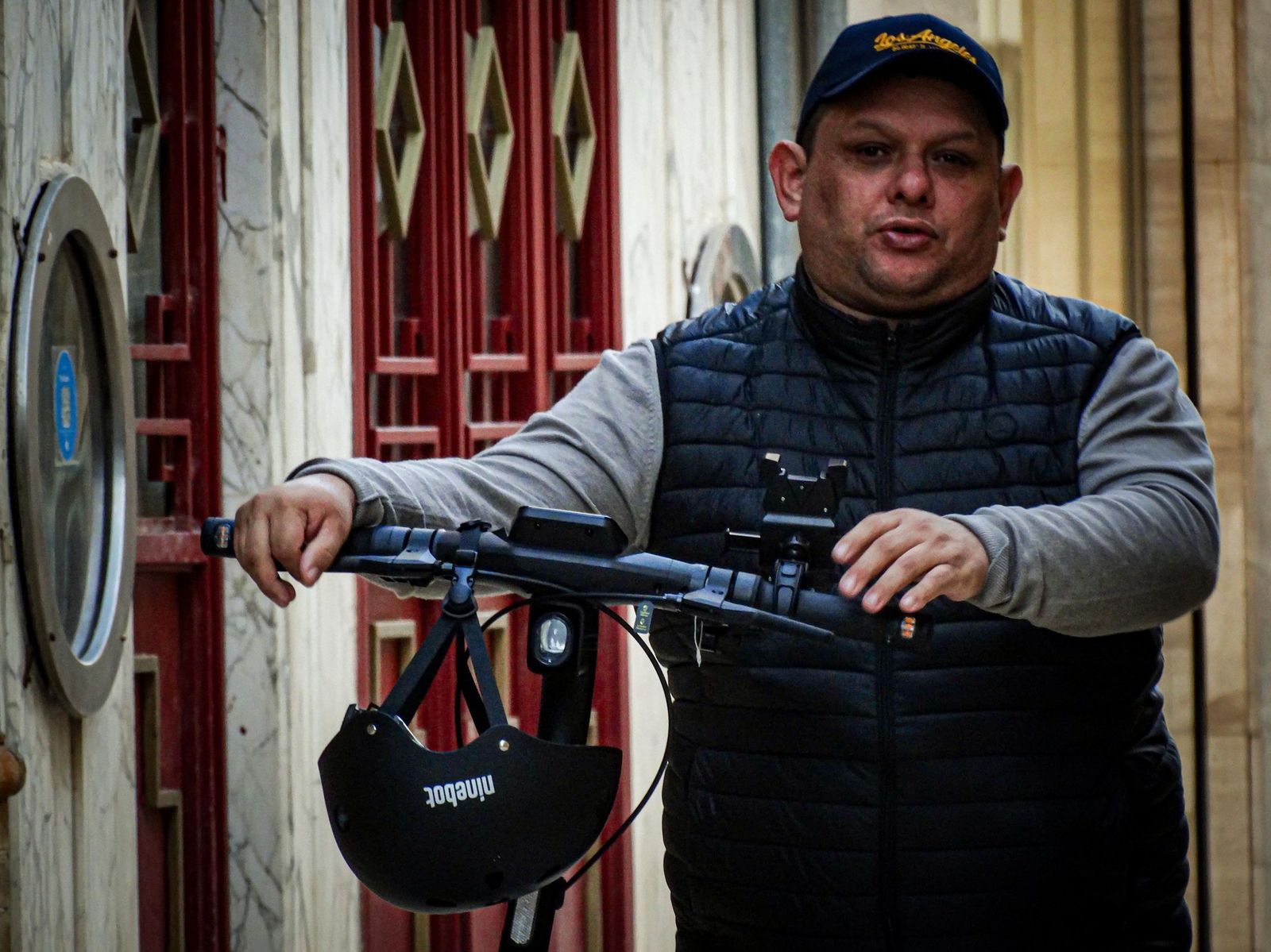 Ambiente en las calles del centro, en fotos
