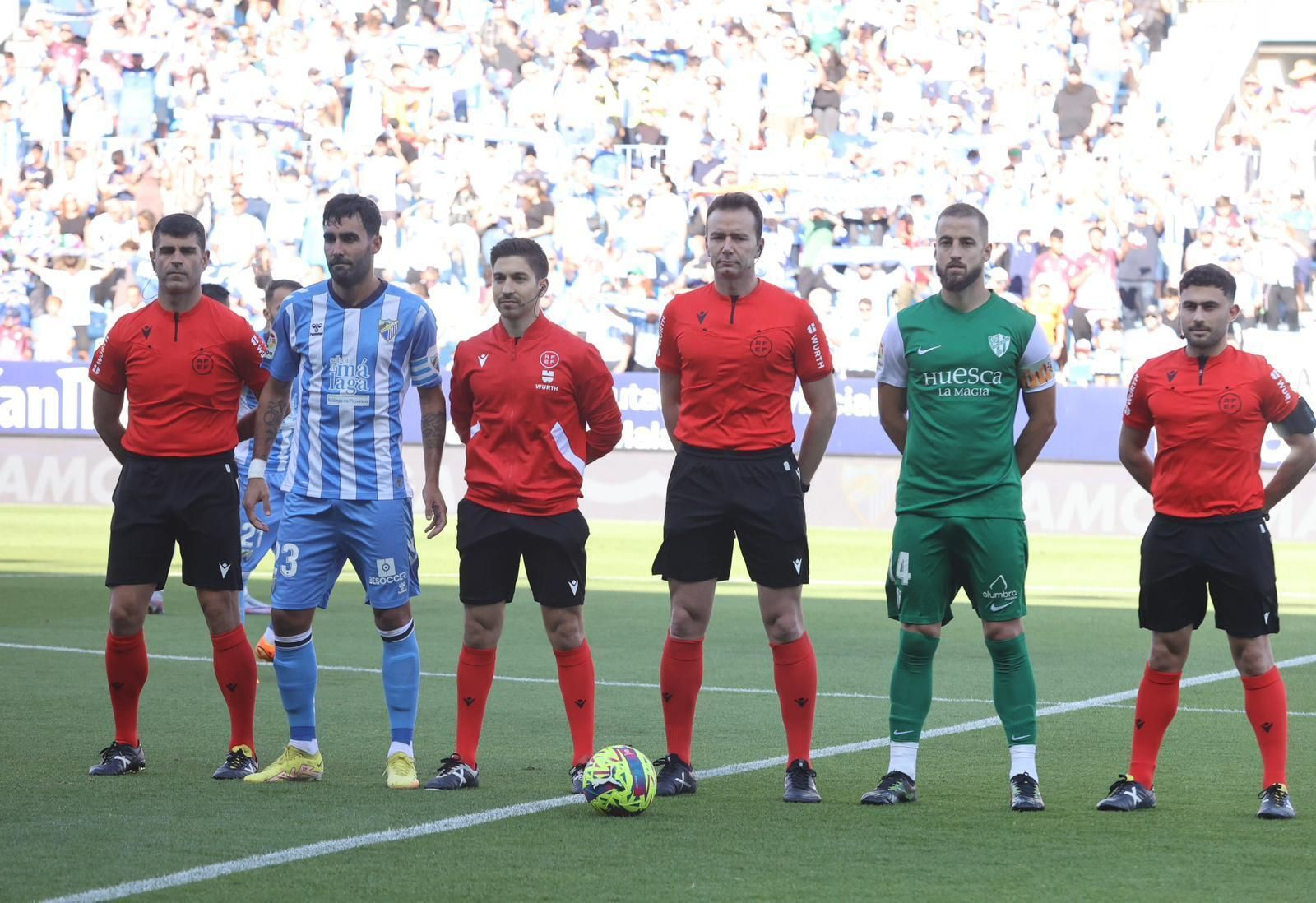 Las fotos del Málaga CF-Huesca