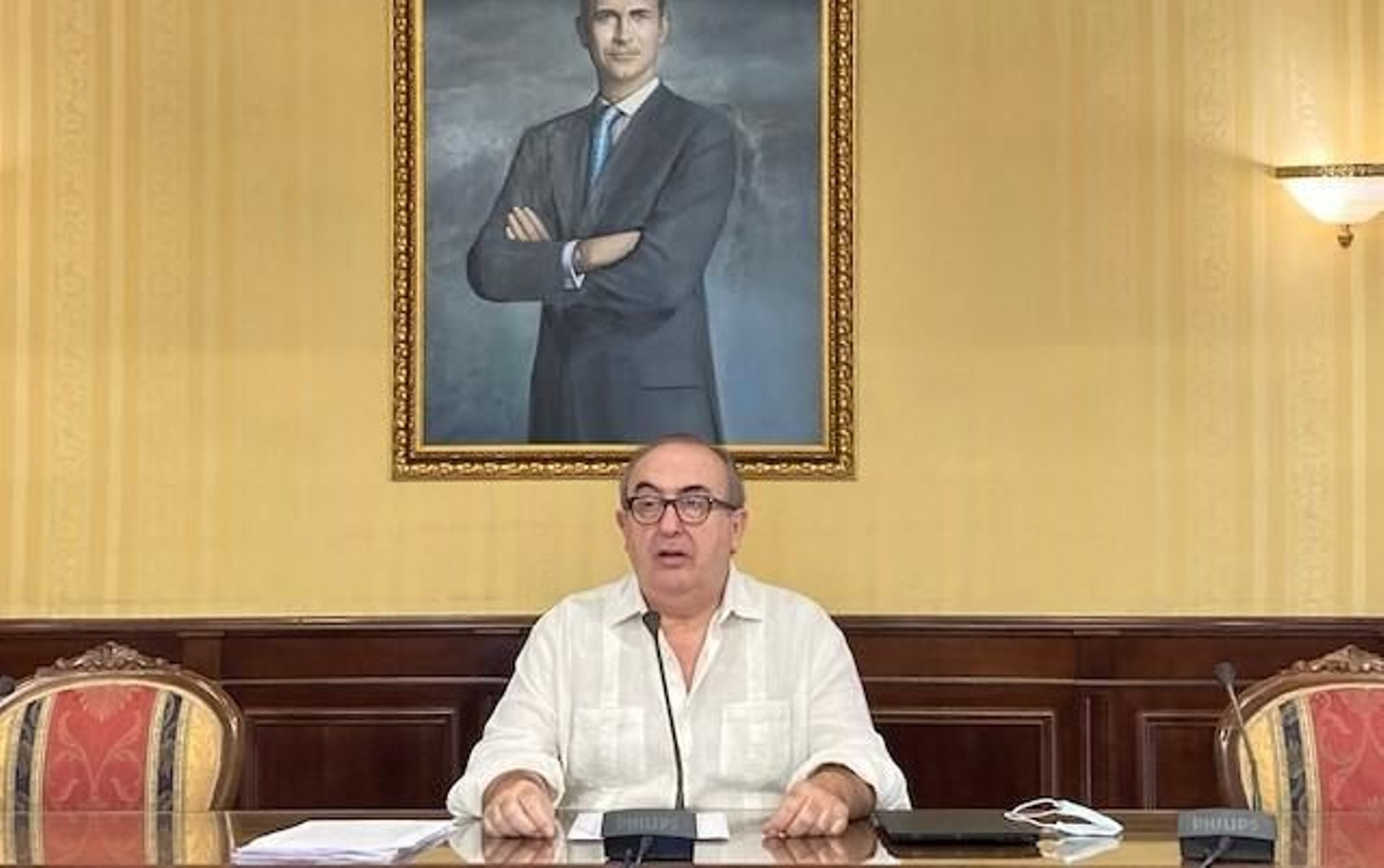 El delegado de Seguridad y Tráfico del Ayuntamiento de Cabra, Guillermo González.