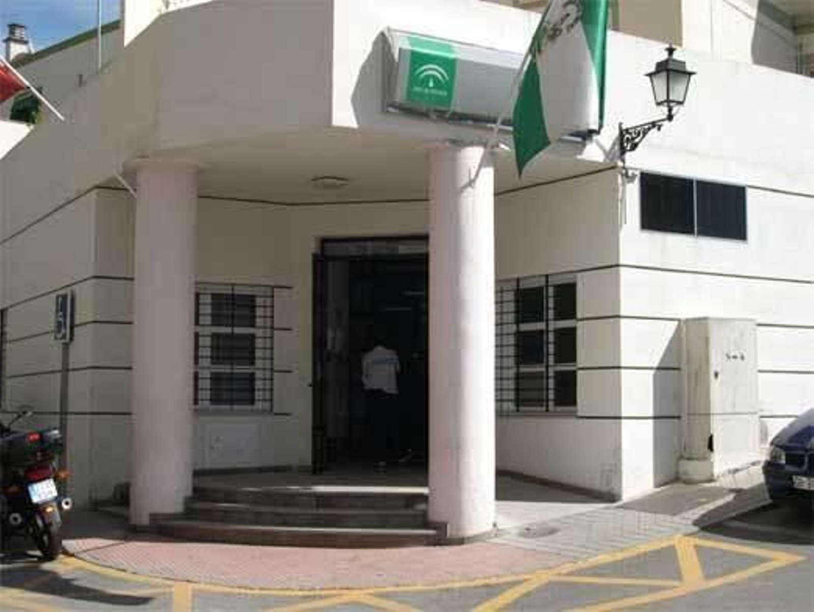 Centro de Salud de Cenes de la Vega, del que era director Tomás Ureña