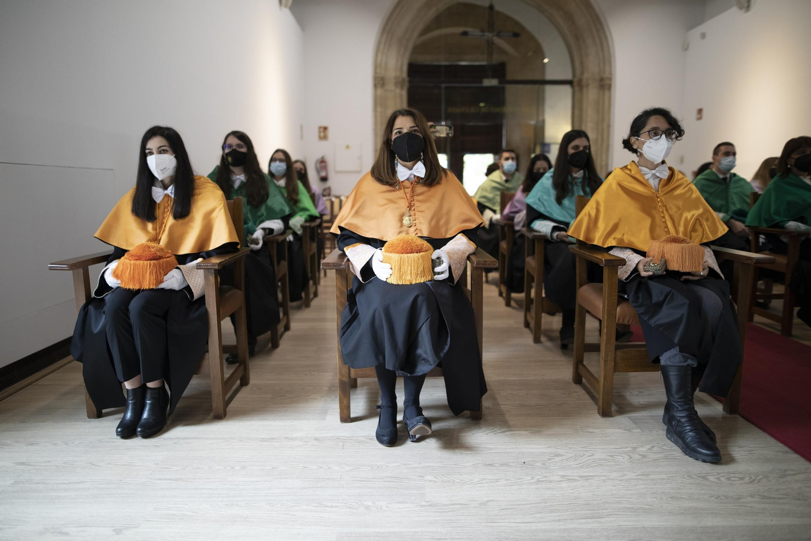 En fotos: Acto de investidura de los nuevos doctores por la Universidad de Granada