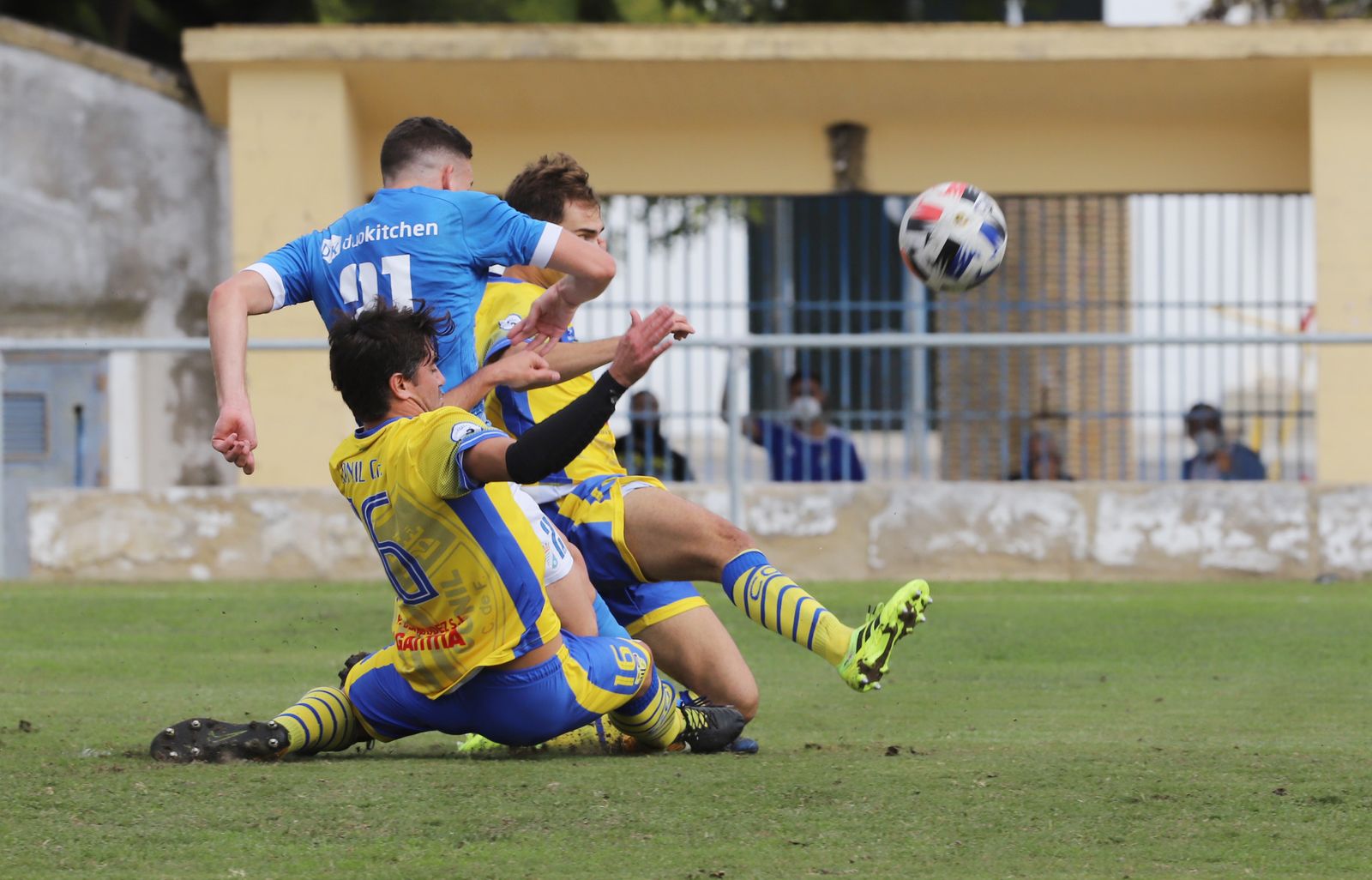 Imágenes del partido Xerez CD - Conil