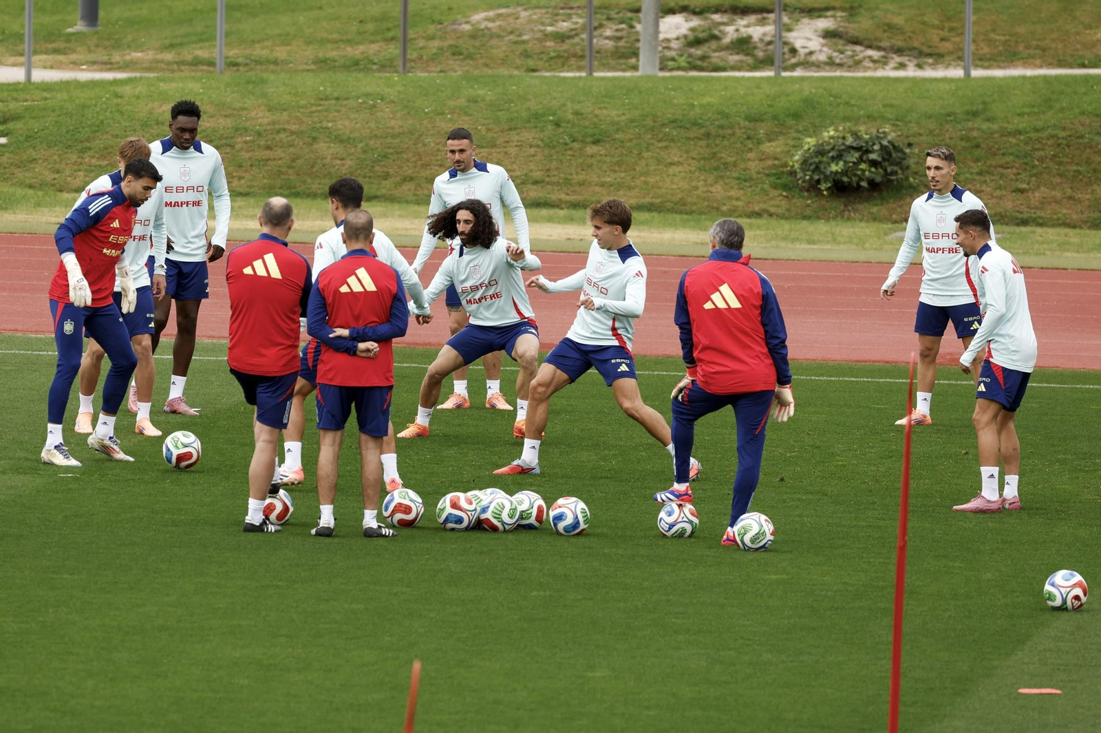 Las fotos del España-Bulgaria en Valladolid