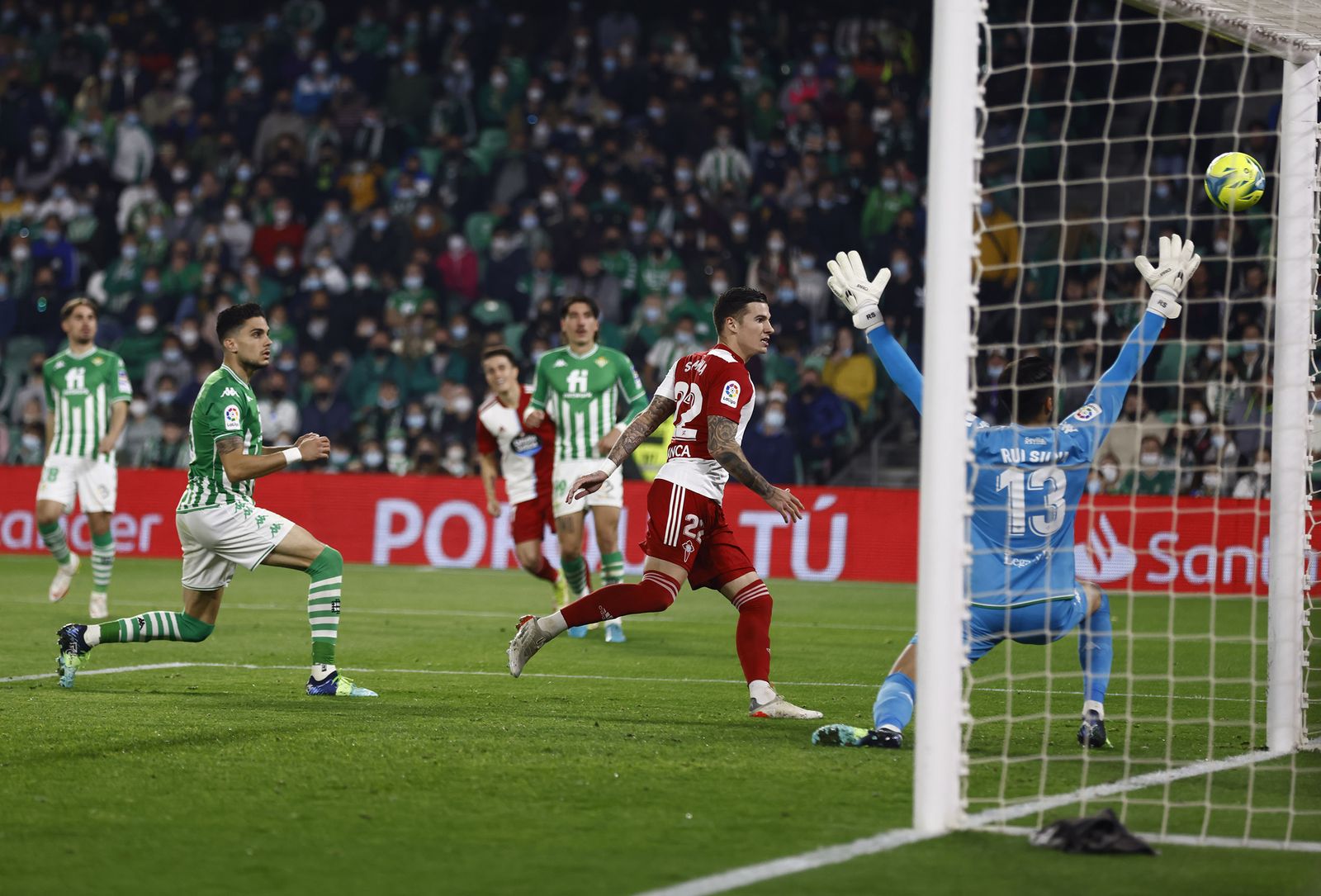 Las imágenes del Betis-Celta