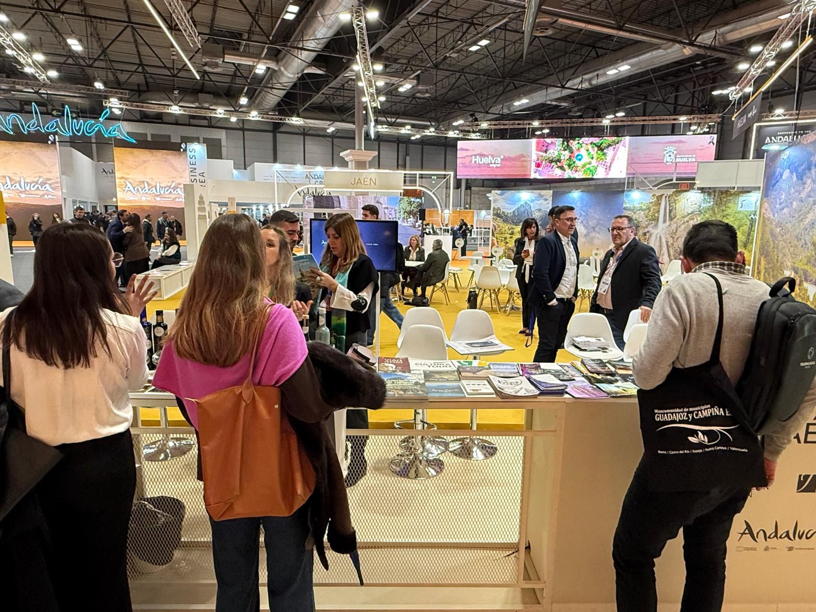 Actividad del estand de Jaén en Fitur.