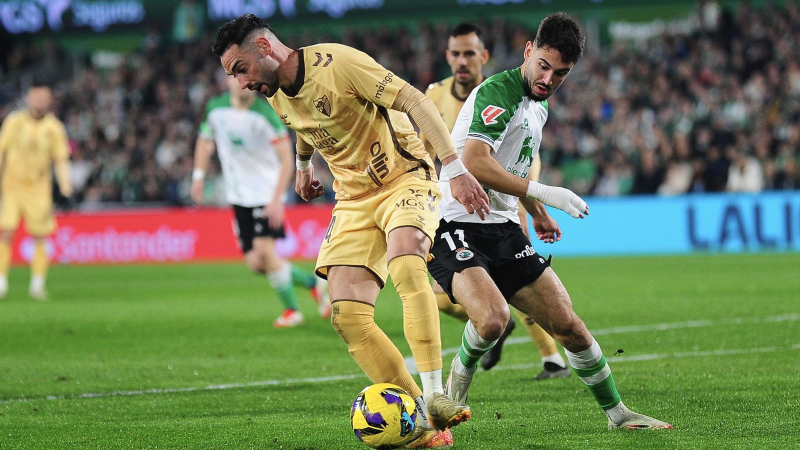 Las fotos del Racing de Santander - Málaga CF