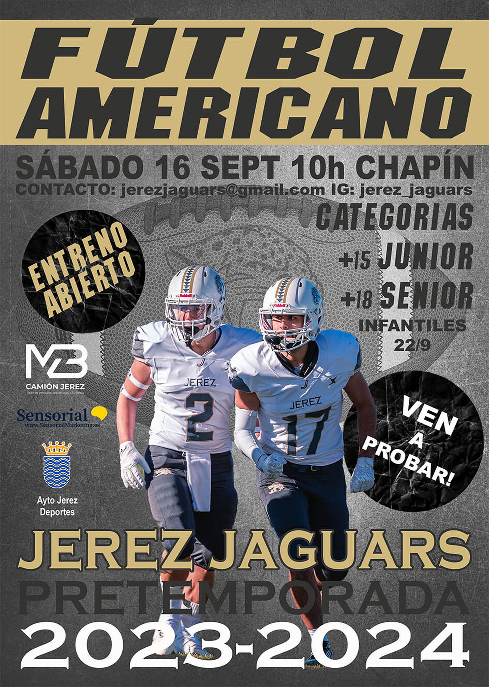 Cartel  del Jerez Jaguars