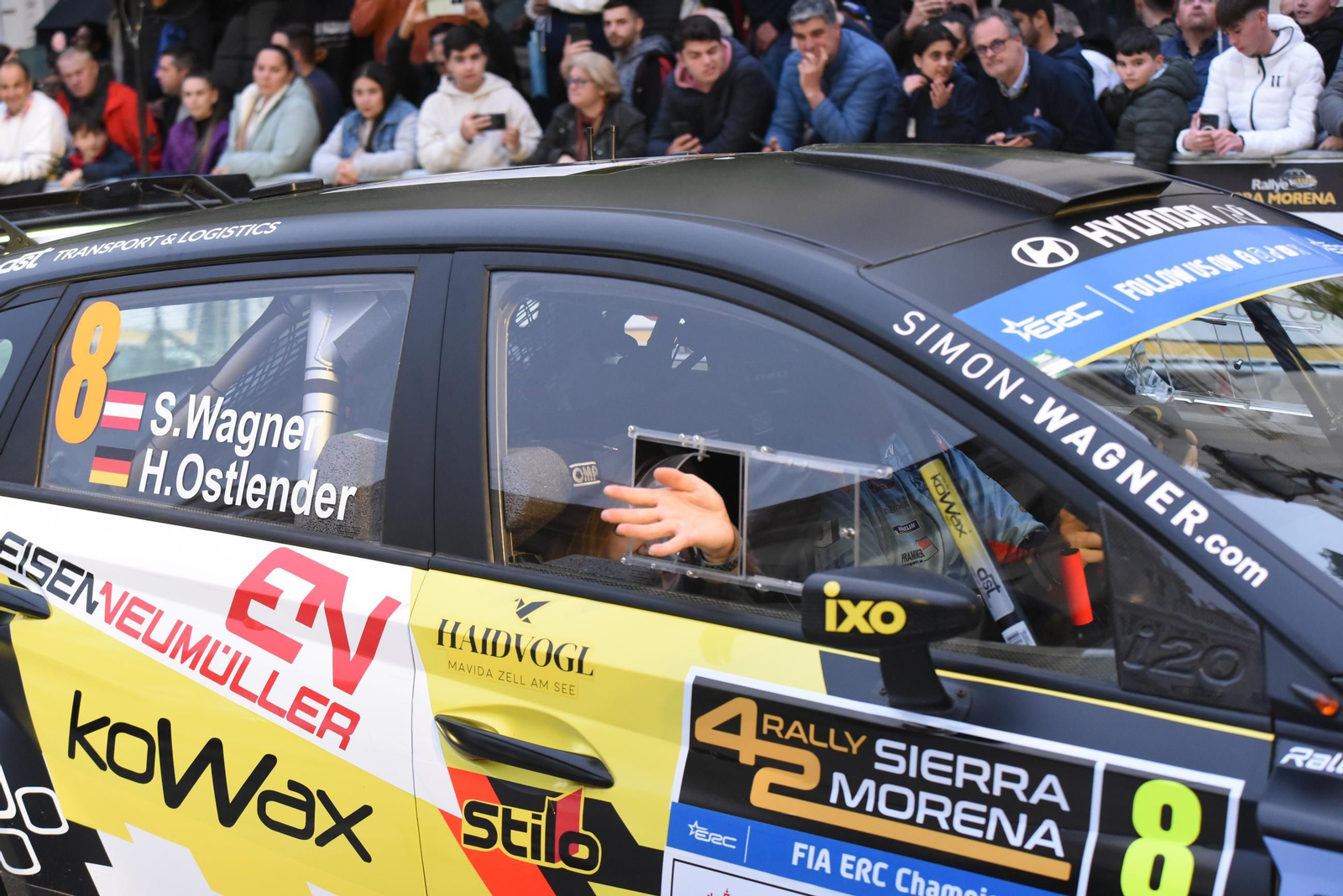 Las mejores fotos de la ceremonia de salida del Rallye Sierra Morena 2025