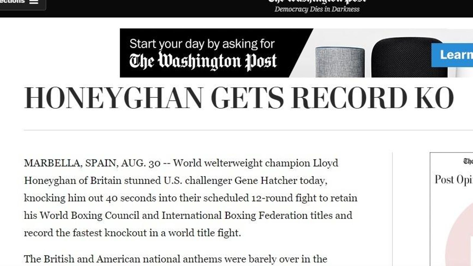 Captura del Washington Post.