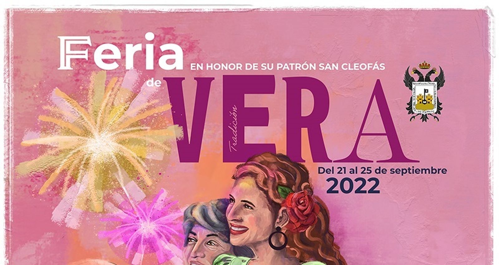 Cartel de la Feria de Vera 2022.