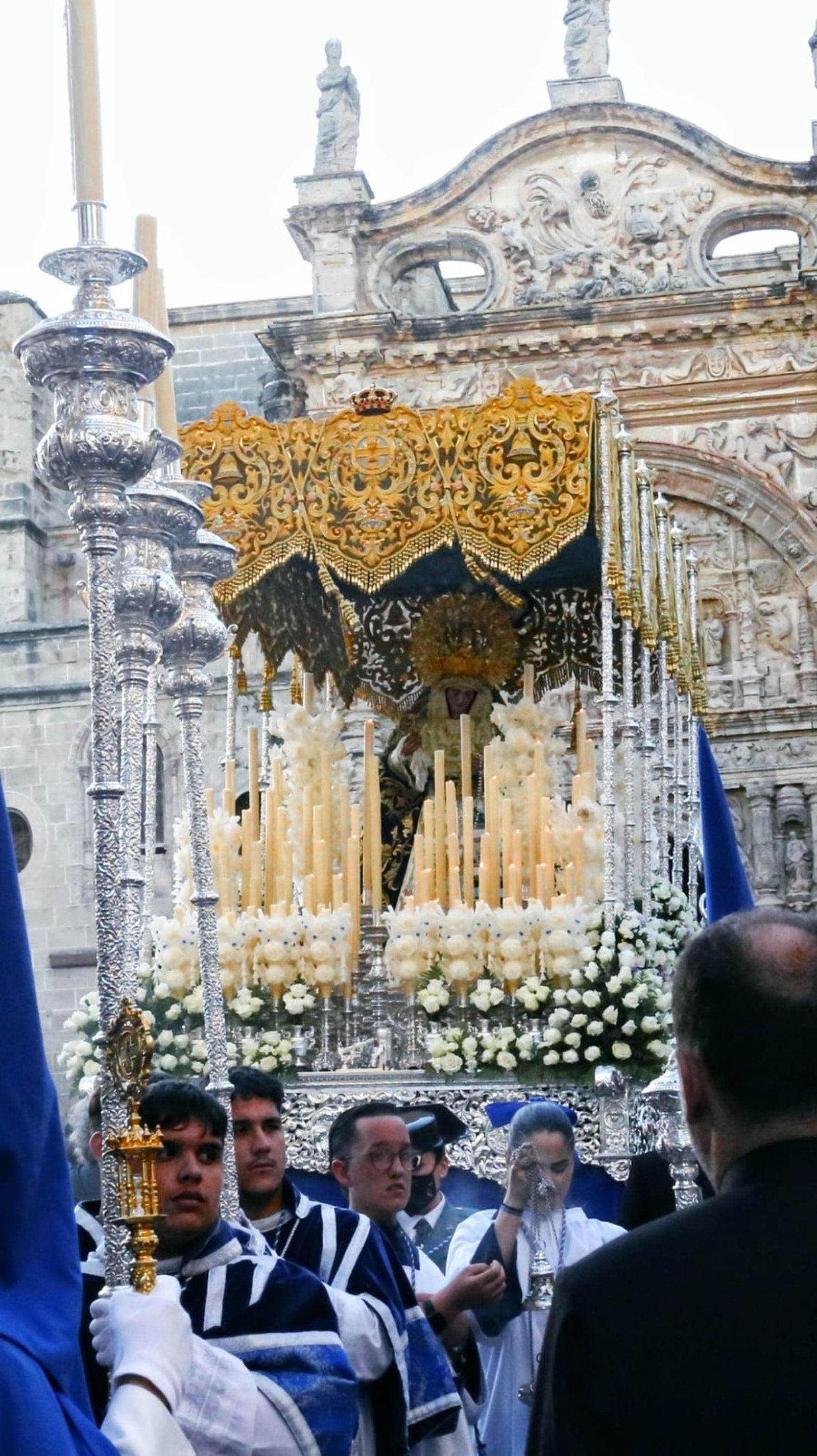 El Paso de Palio de María Santísima de Gracia y Esperanza.