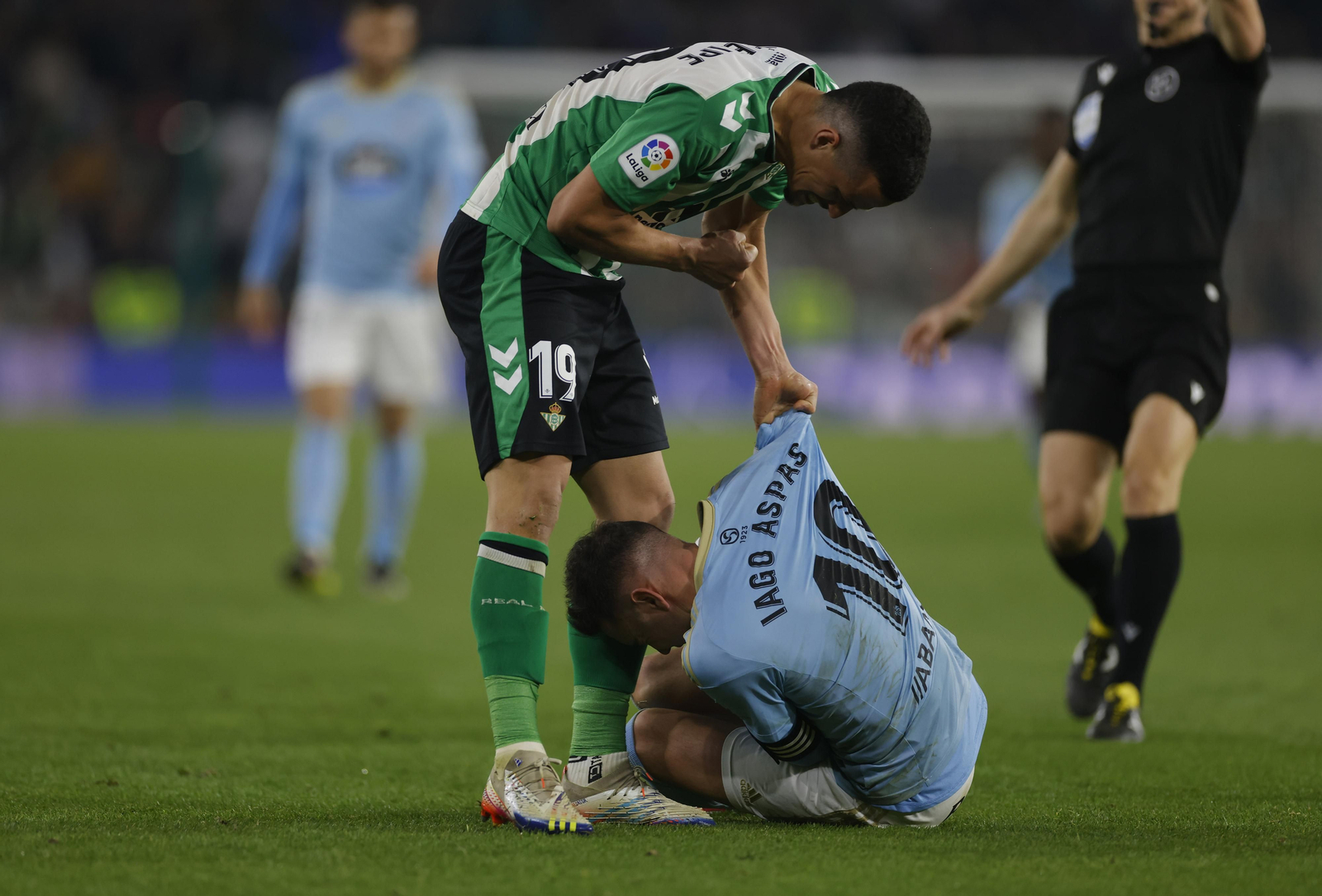 Las imágenes del Betis-Celta