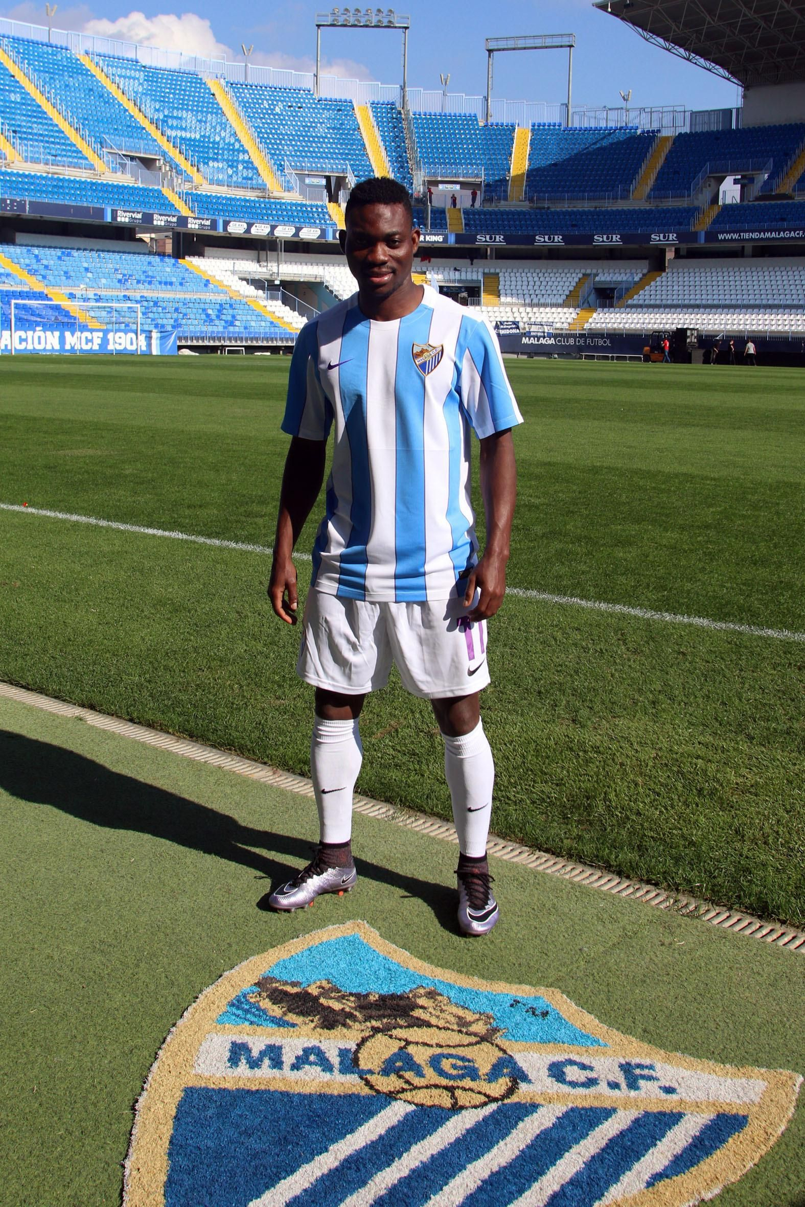 La etapa de Christian Atsu en el Málaga CF, en imágenes