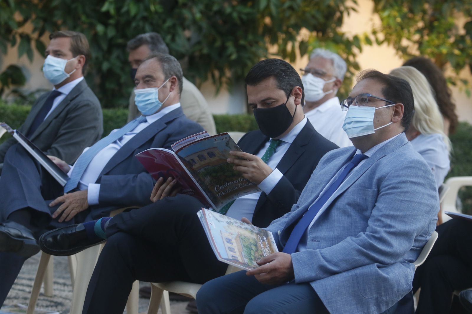La presentación del libro 'Centenario de los Patios de Córdoba', en imágenes