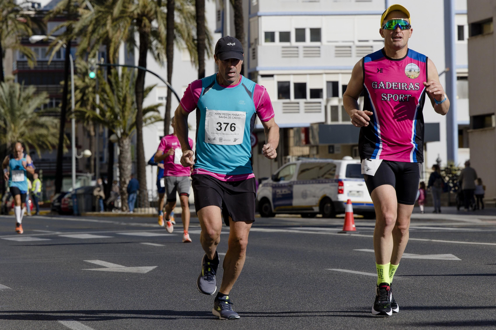 Las imágenes de la media maratón Bahía de Cádiz 2023.