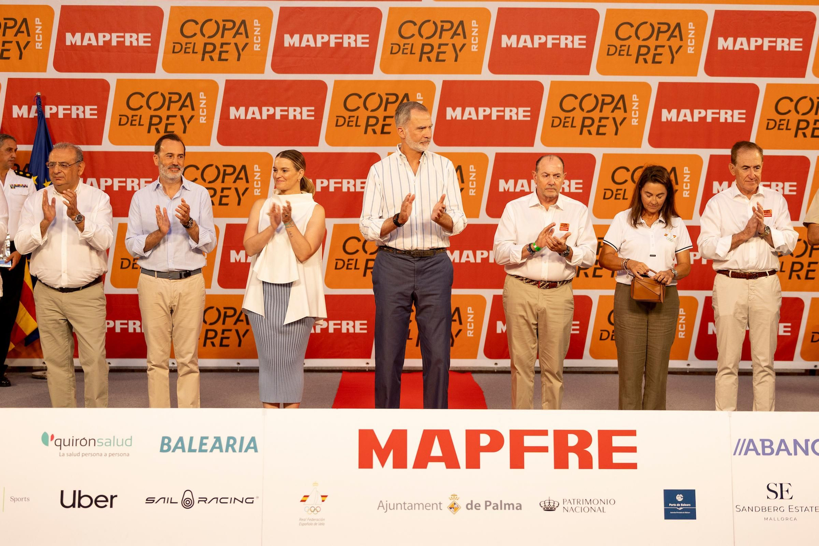 Las fotos de la entrega de premios de la Copa del Rey Mapfre de vela