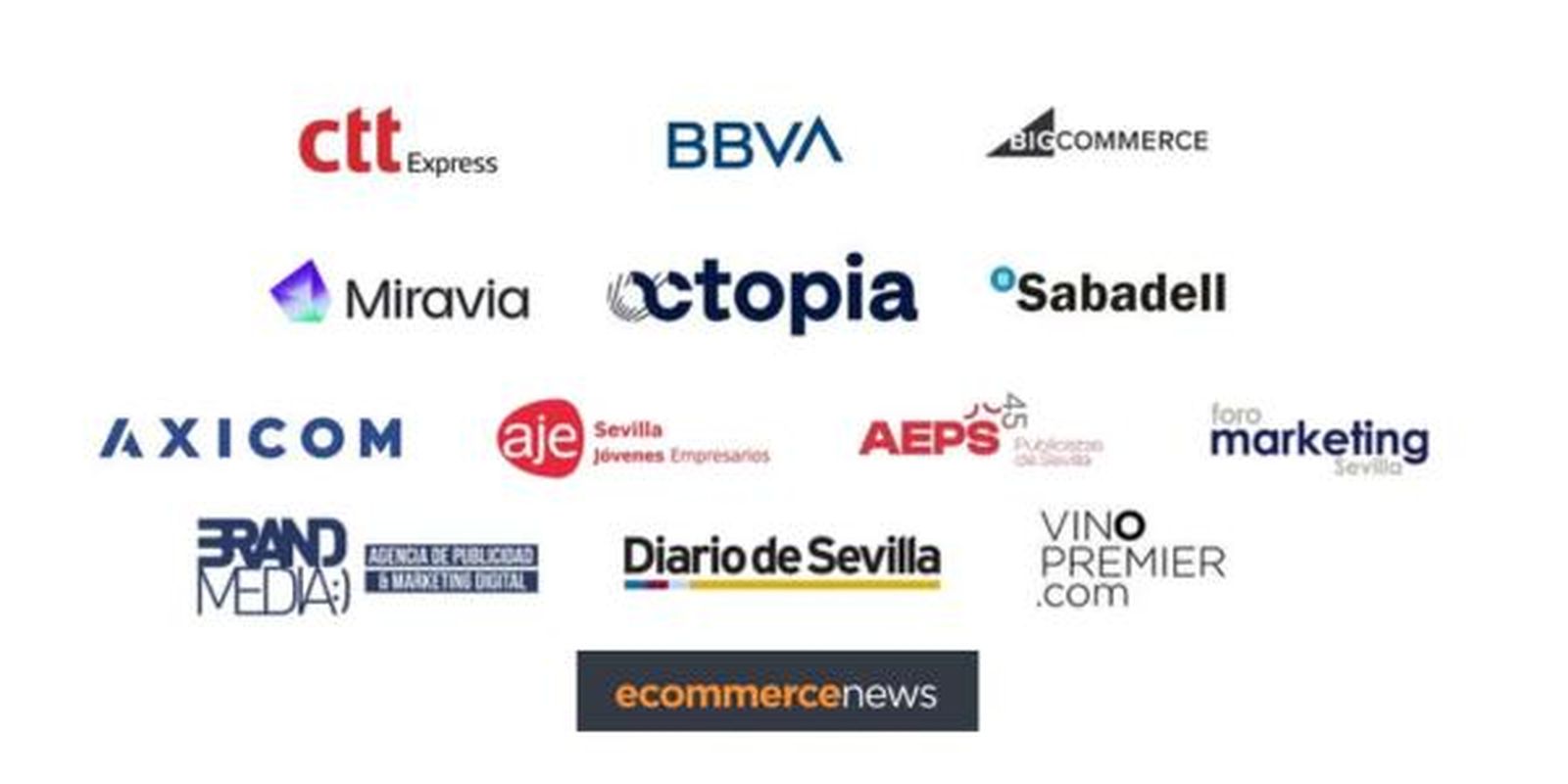 Patrocinadores del Ecommerce Tour Sevilla.