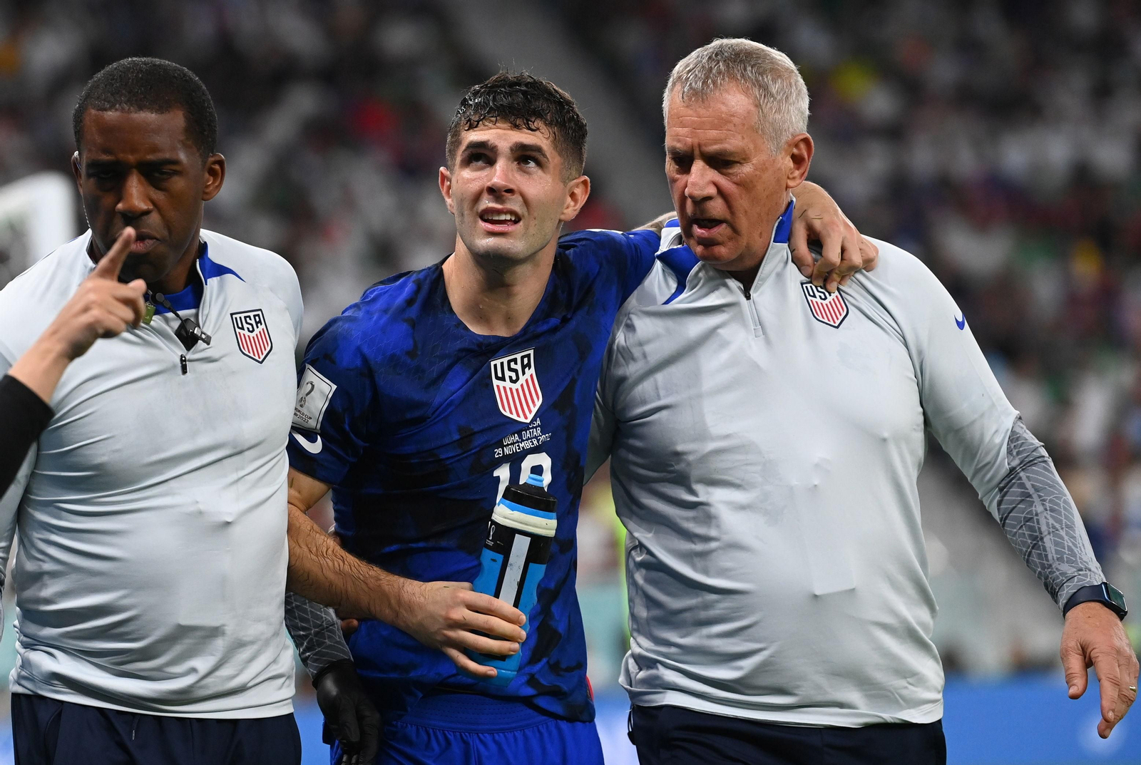 Las imágenes del Irán - Estados Unidos del Mundial de Qatar