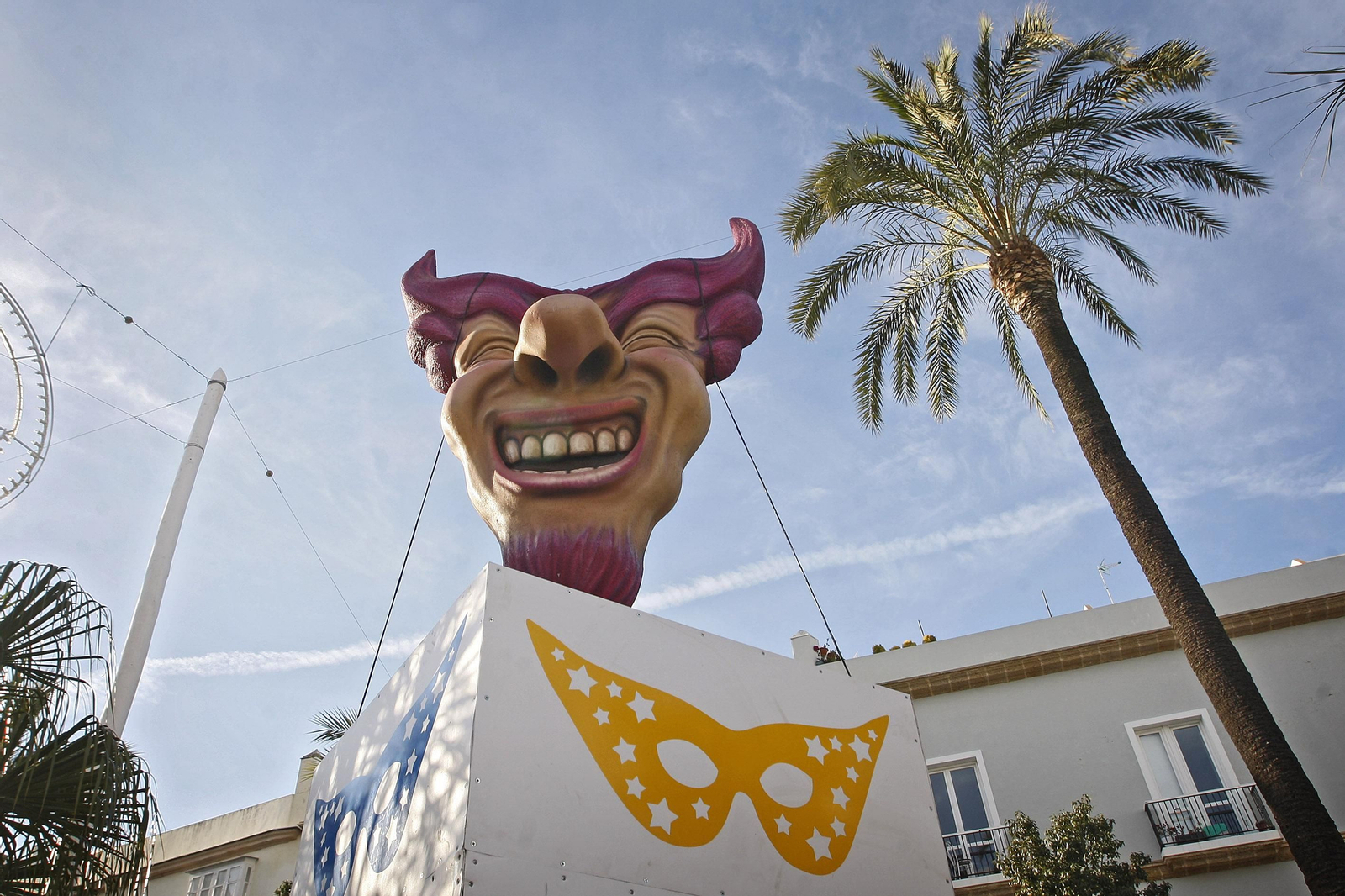 Cuando en Carnaval se iluminaban las calles y se ponían exornos