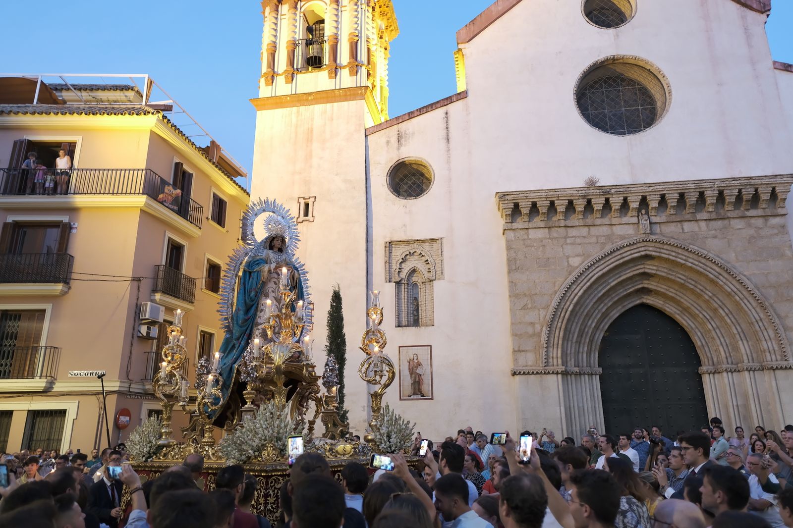 Las imágenes de la procesión de la Virgen de la Encarnación