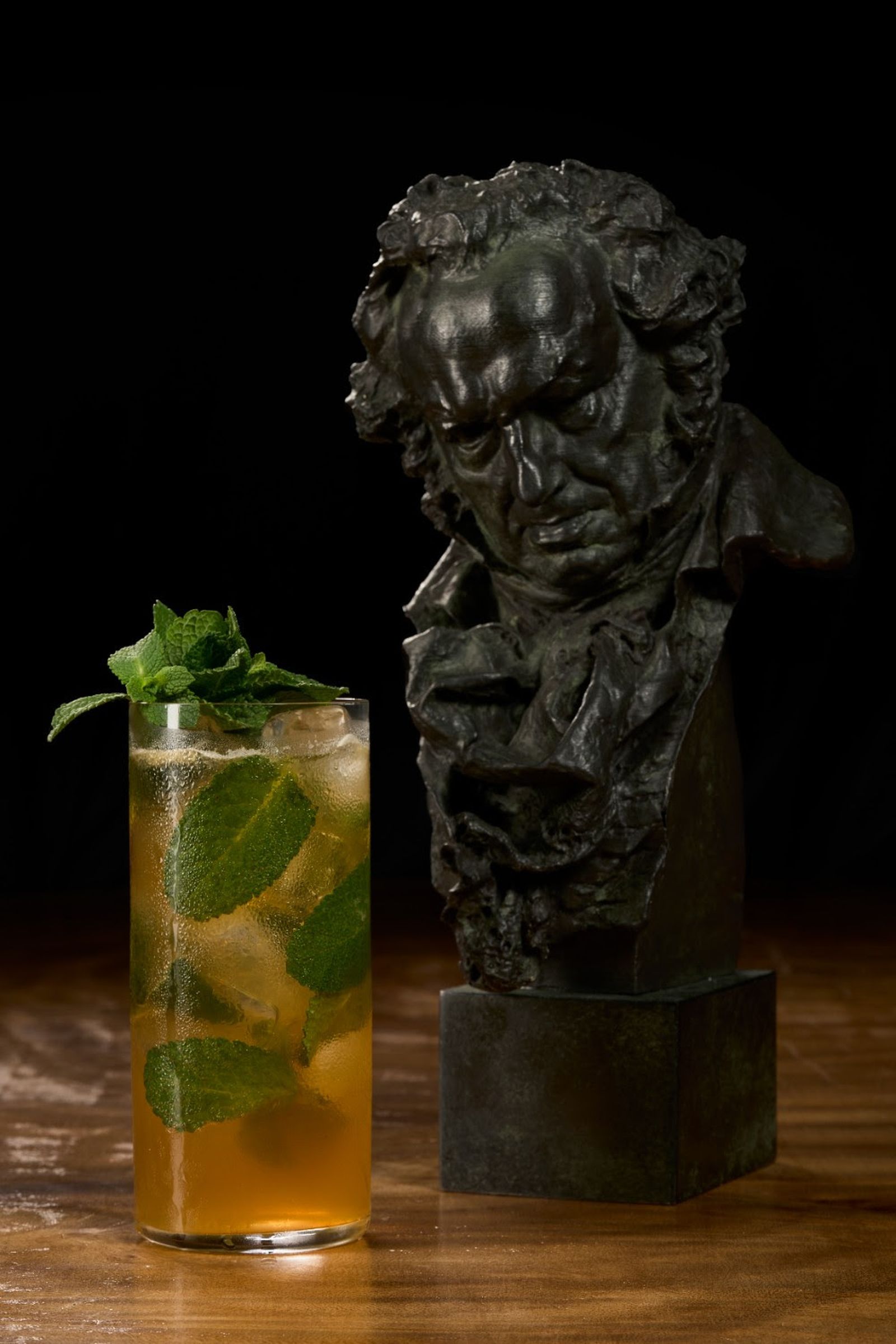 Cóctel dedicado a La estrella azul